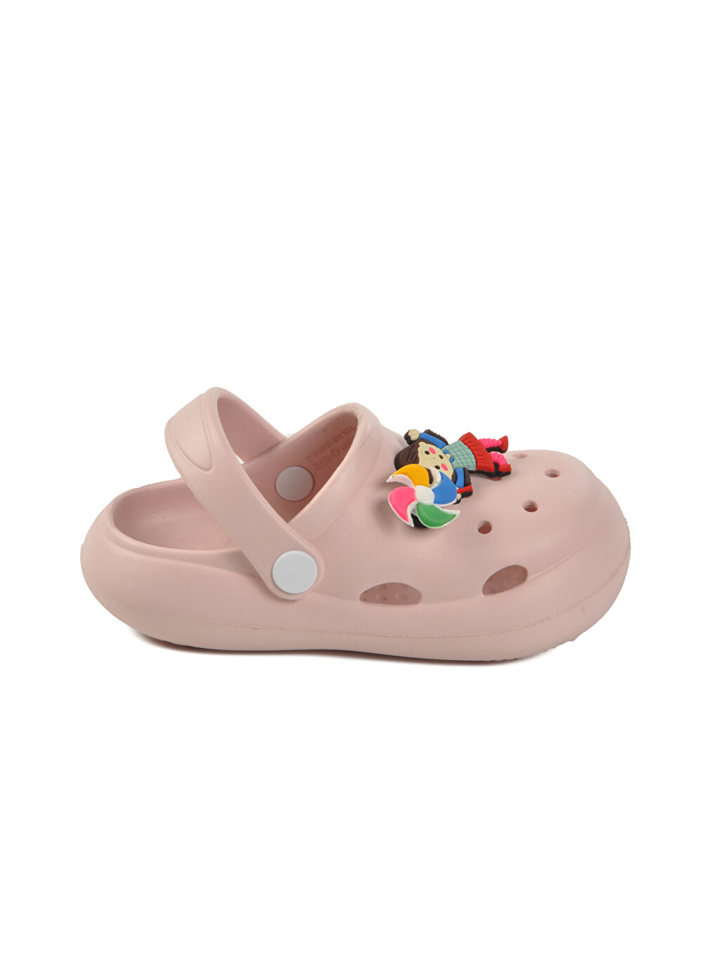 Ayakmod Pembe Pudra Kız Çocuk Sabo Terlik Yumurcak