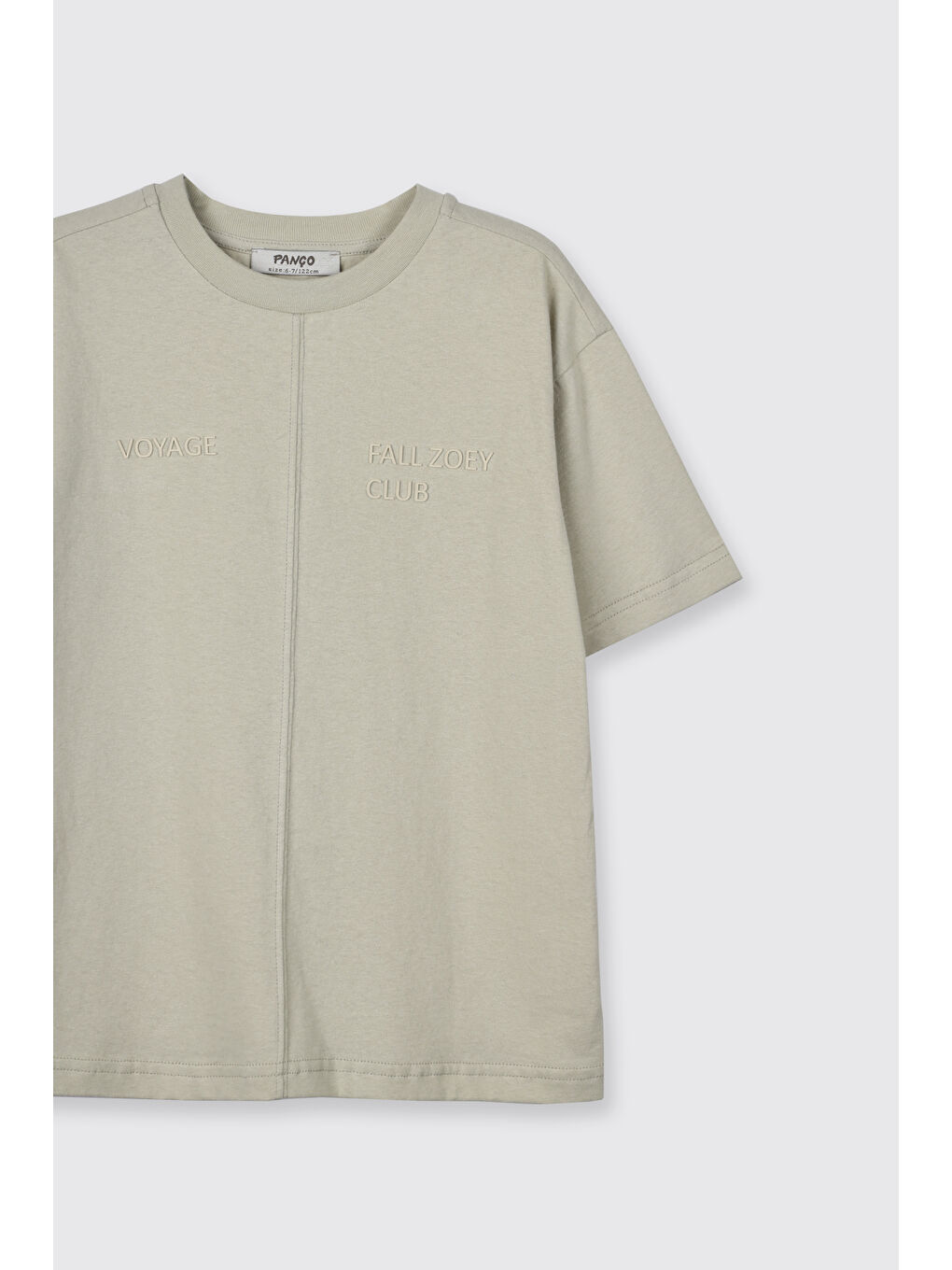 Erkek Çocuk Baskılı Kısa Kollu T-Shirt Yeşil-6