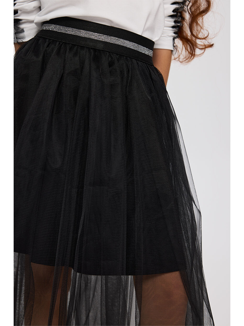 Kız Çocuk Tütü Etek Siyah-6