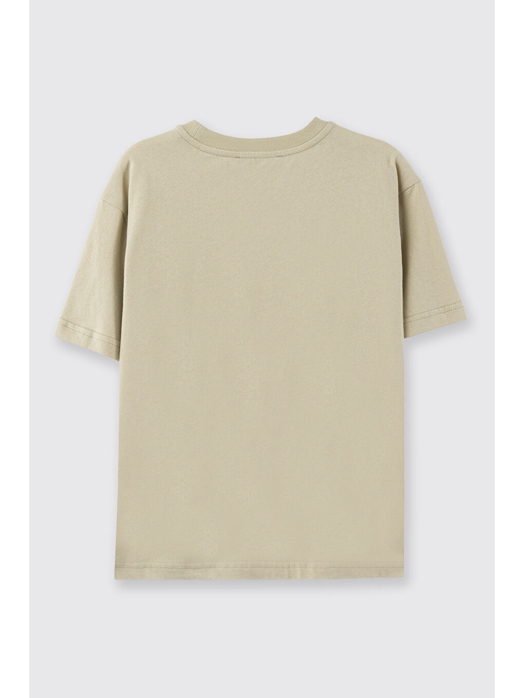 Erkek Çocuk Baskılı Kısa Kollu T-Shirt Yeşil-7