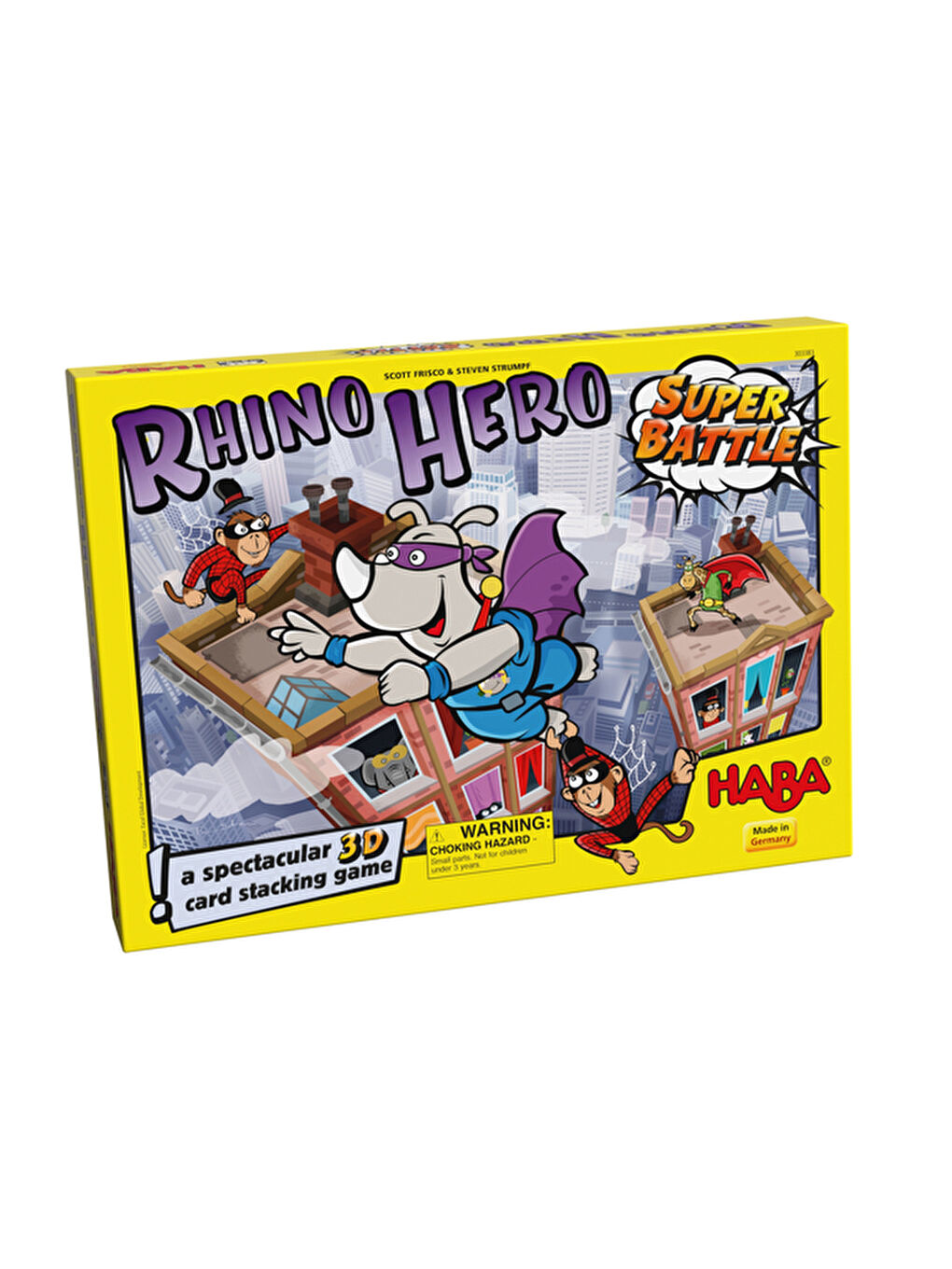 Rhino Hero Super Battle - Kahraman Gergedan Süper Yarış-1