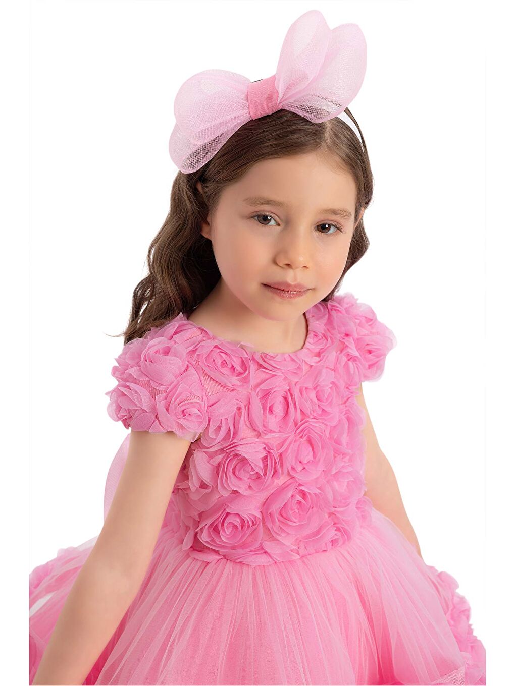 Kız Bebek Elbise Pembe-2