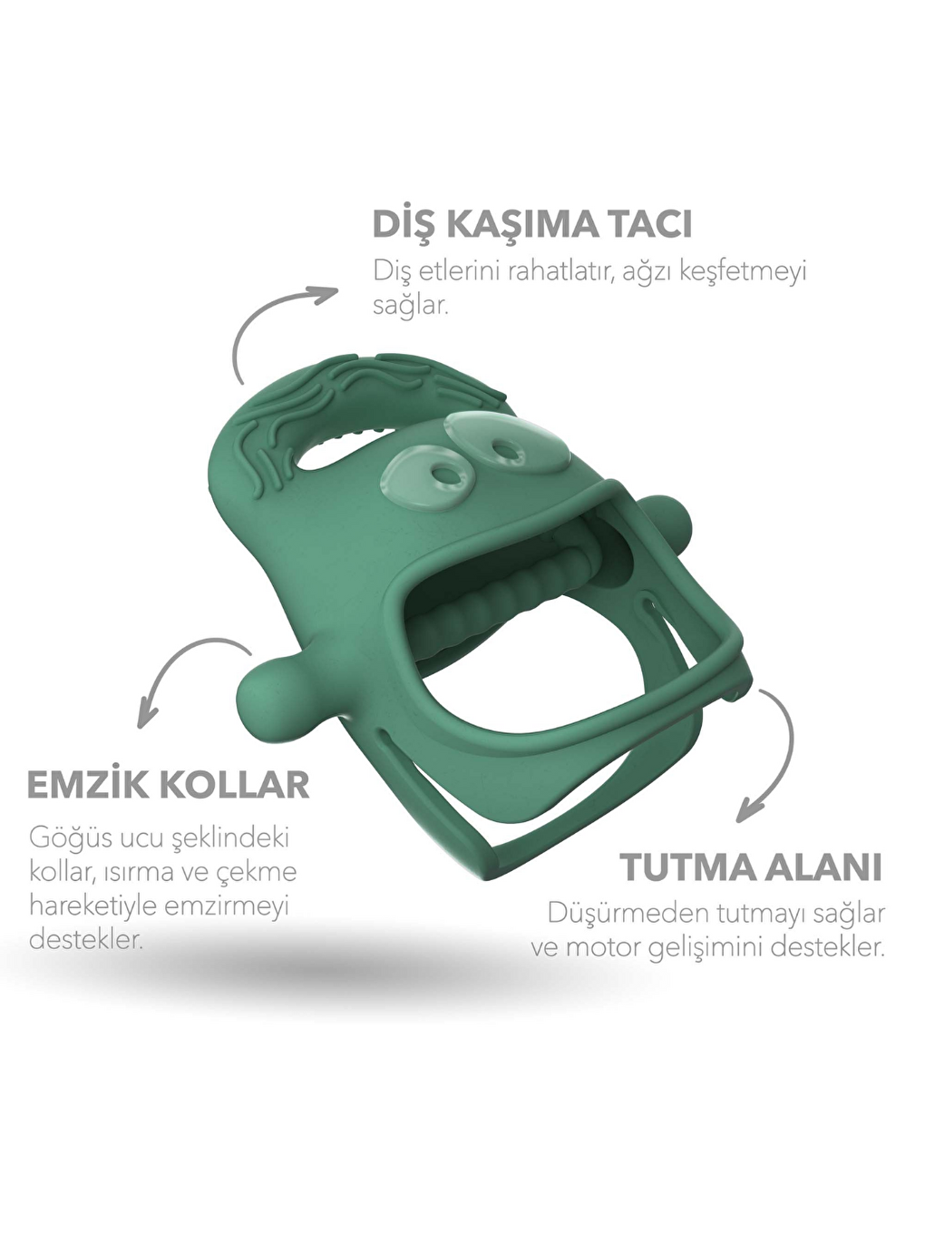 Diş Kaşıyıcı Yeşil-1