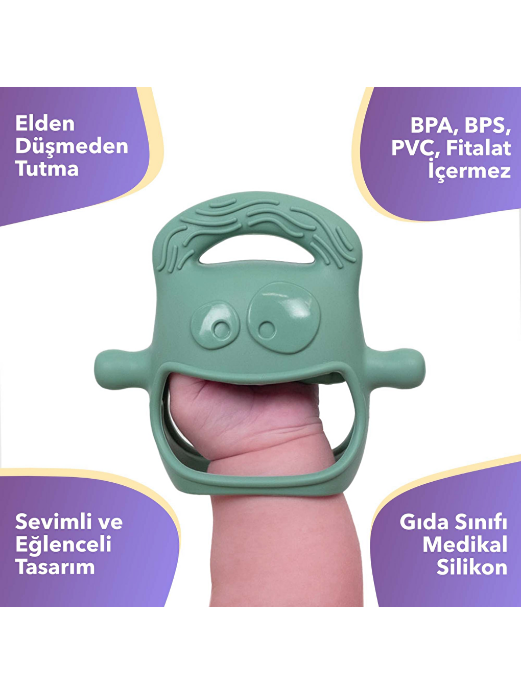 Diş Kaşıyıcı Yeşil-3