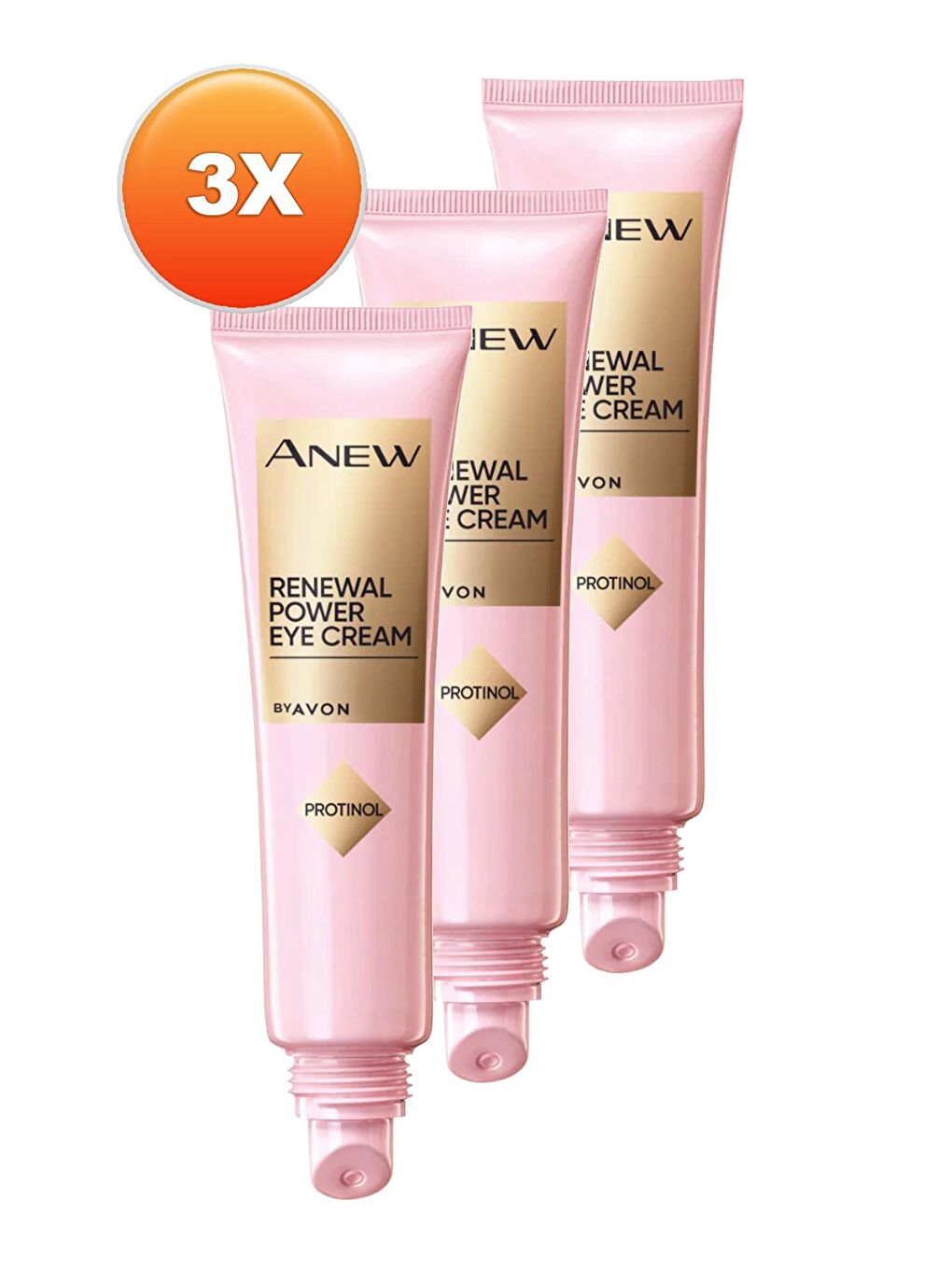 AVON Renksiz Anew Protinol Power Göz Çevresi Kremi 15 Ml. Üçlü Set - 1