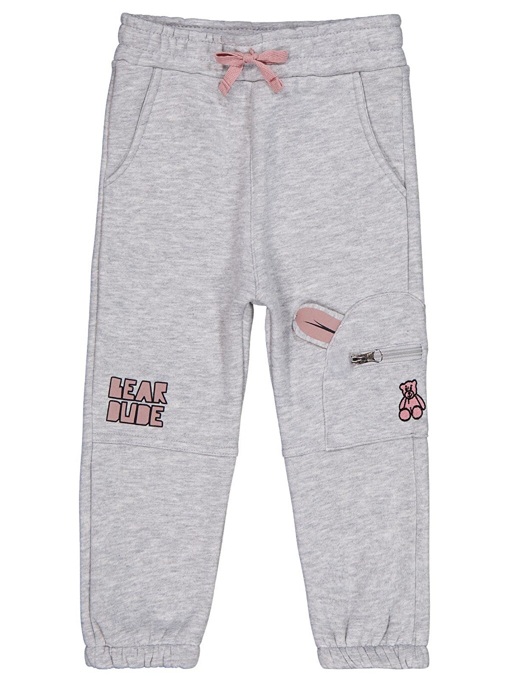 Boys Bear Bubefermuarlı Kargo Cep 2-5 Yaş Eşofman Altı - Gri