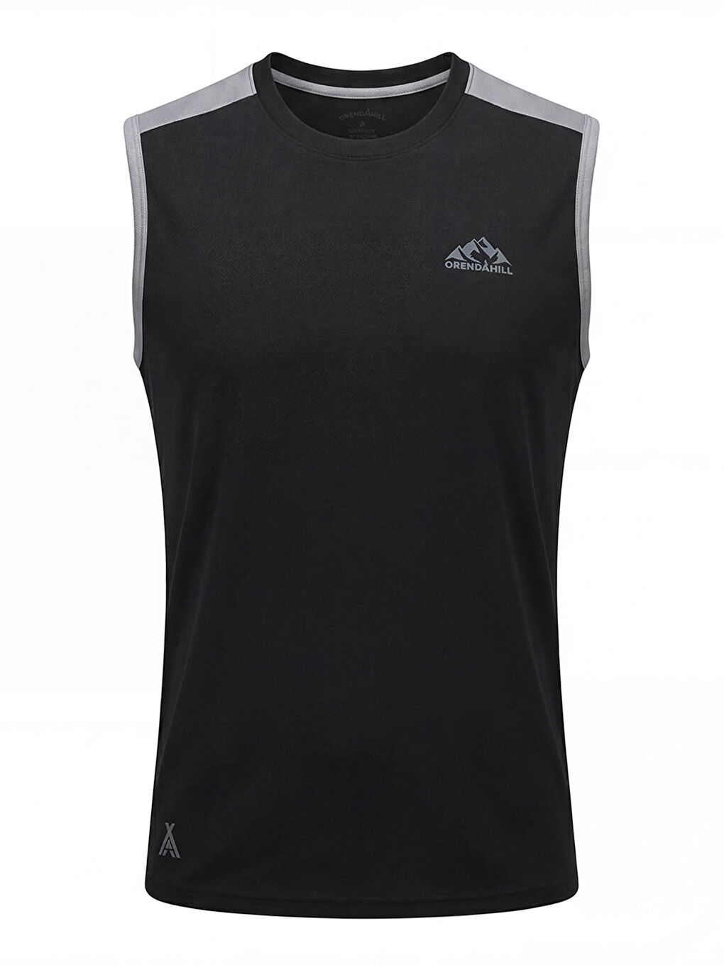 Siyah ORENDAHILL Erkek Spor Atlet Hızlı Kuruyan Esnek Regular Fit Gym Activewear