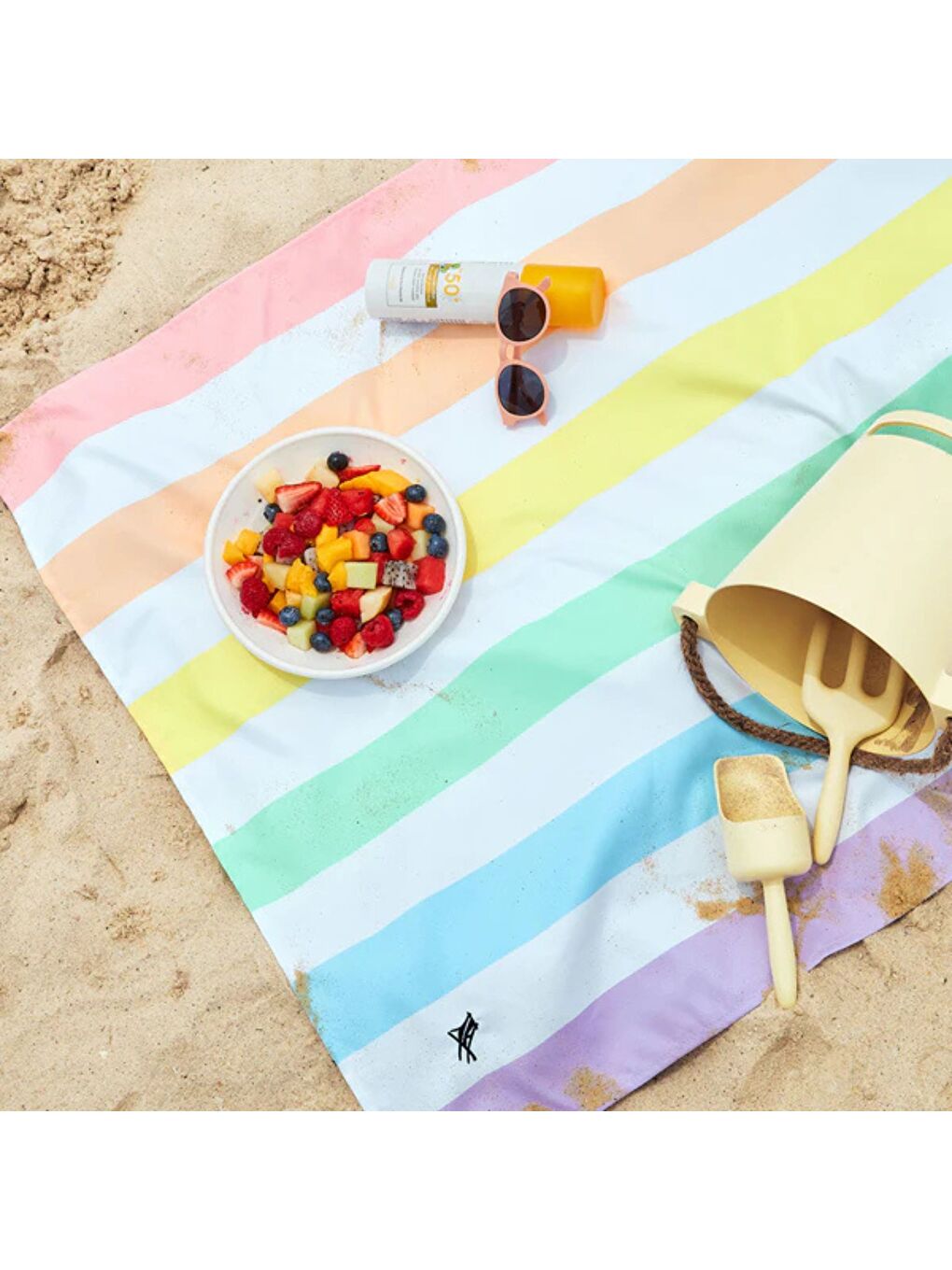 Karışık Çocuk Plaj Havlusu Summer M Waves-2