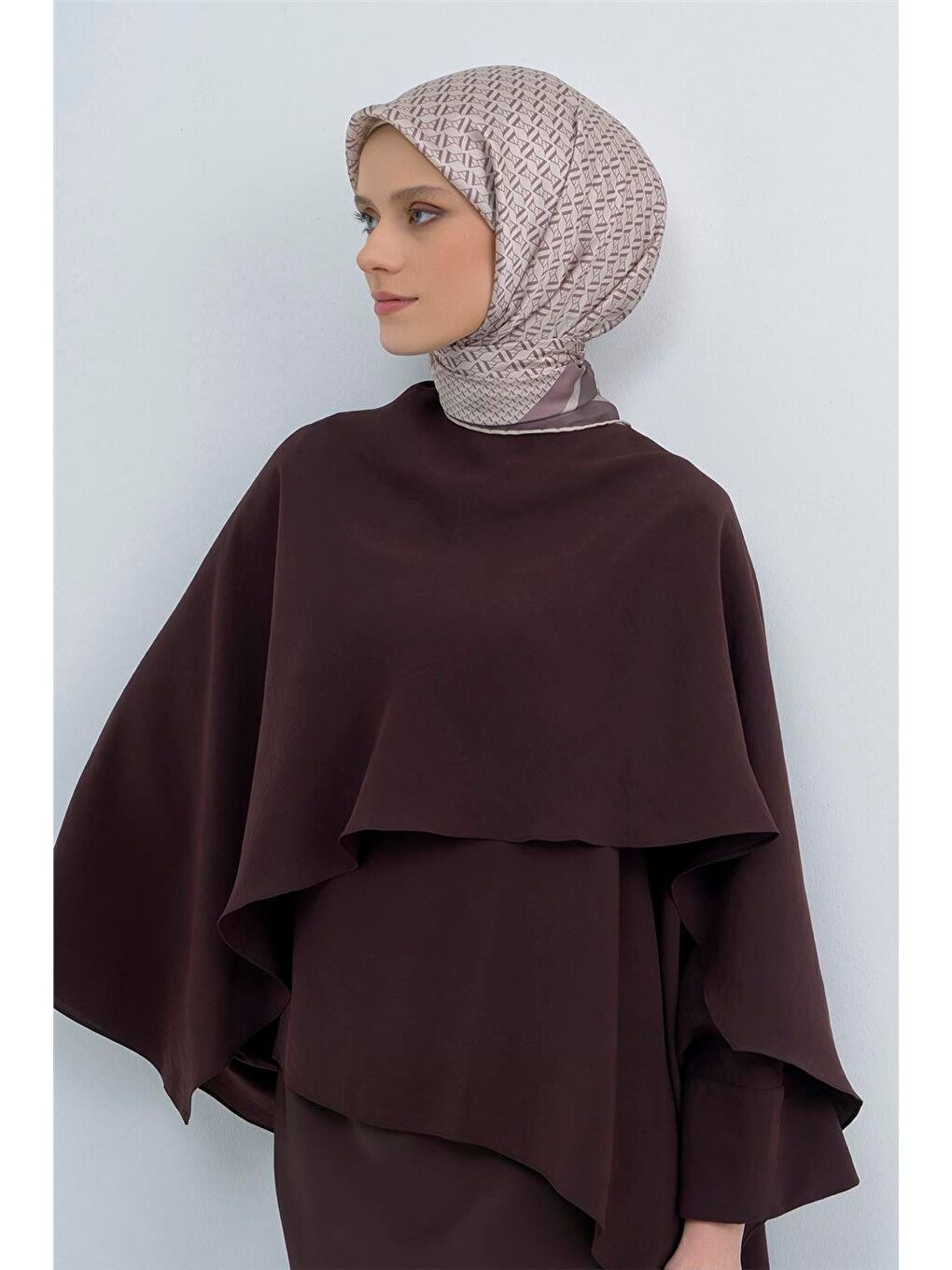 Pembe Saf İpek Sura Eşarp 9502D 35