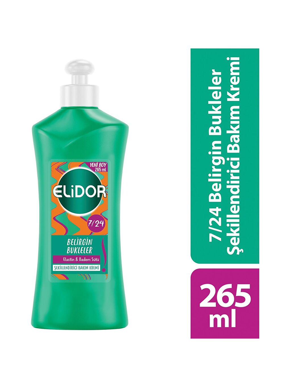 7/24 Şekillendirici Saç Bakım Kremi Belirgin Bukleler 265 ml