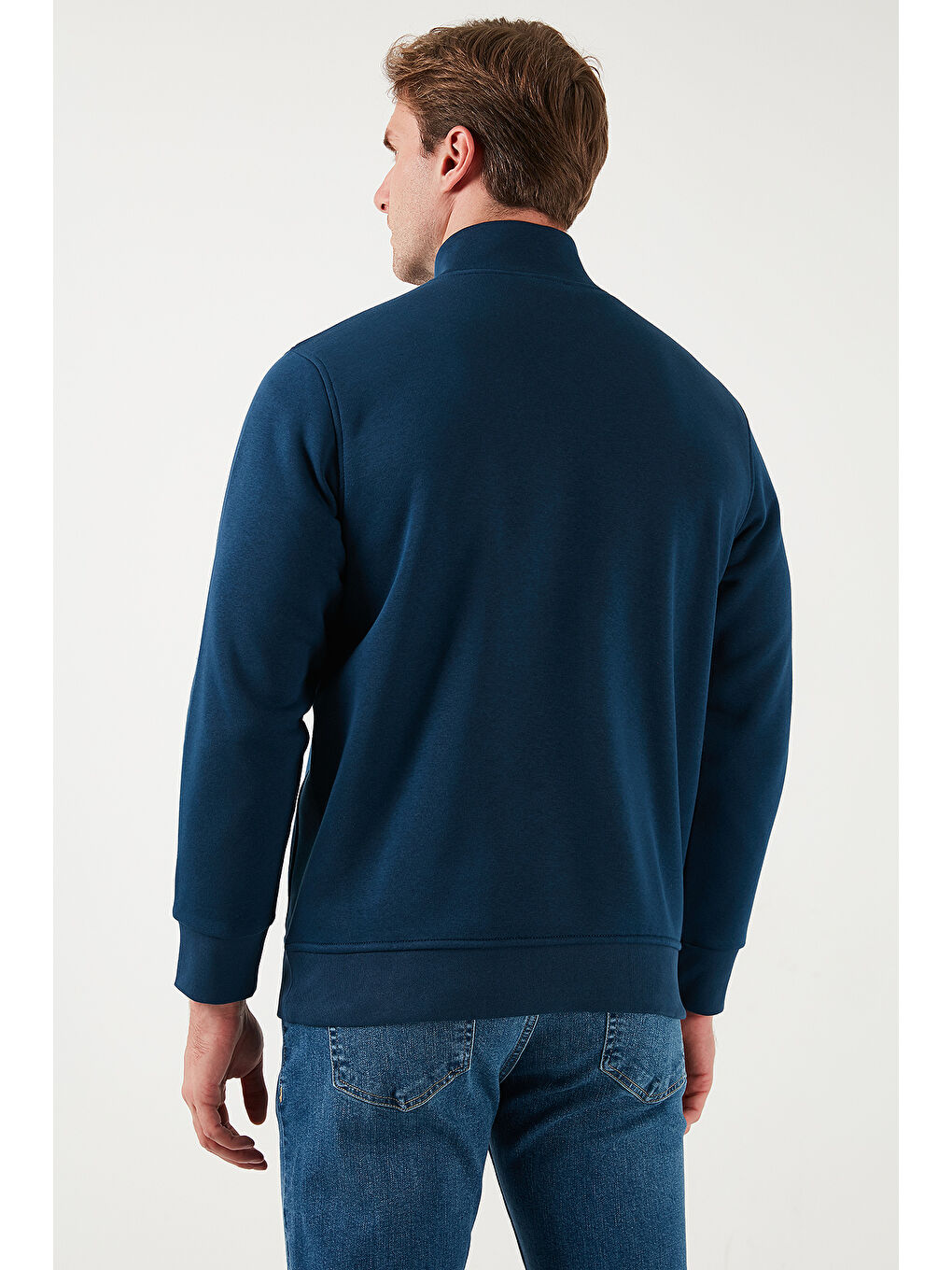 Bej Pamuklu Regular Fit Dik Yaka 2'li Paket Sweat 59052592S2-3