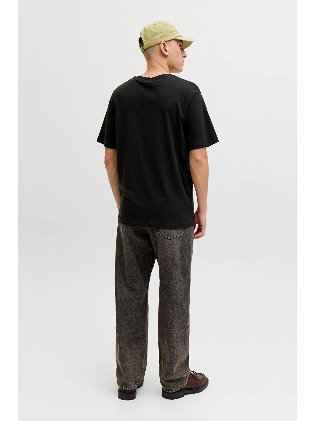 Siyah Originals Jorcatskills Pamuklu Regular Fit Bisiklet Yaka T Shirt 12297891-4