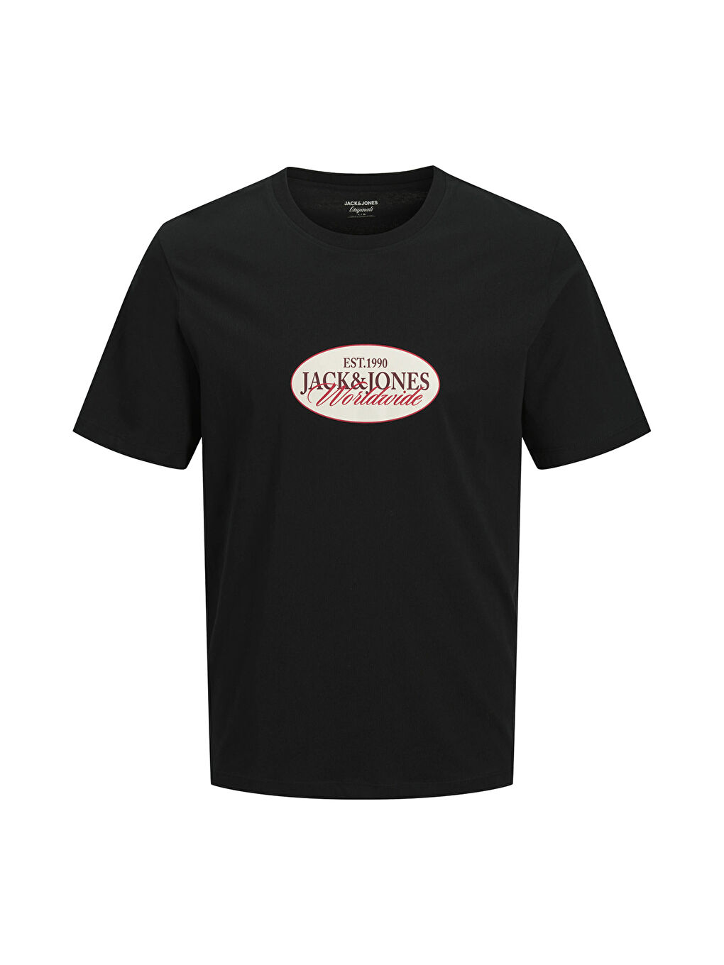 Siyah Originals Jorcatskills Pamuklu Regular Fit Bisiklet Yaka T Shirt 12297891-5