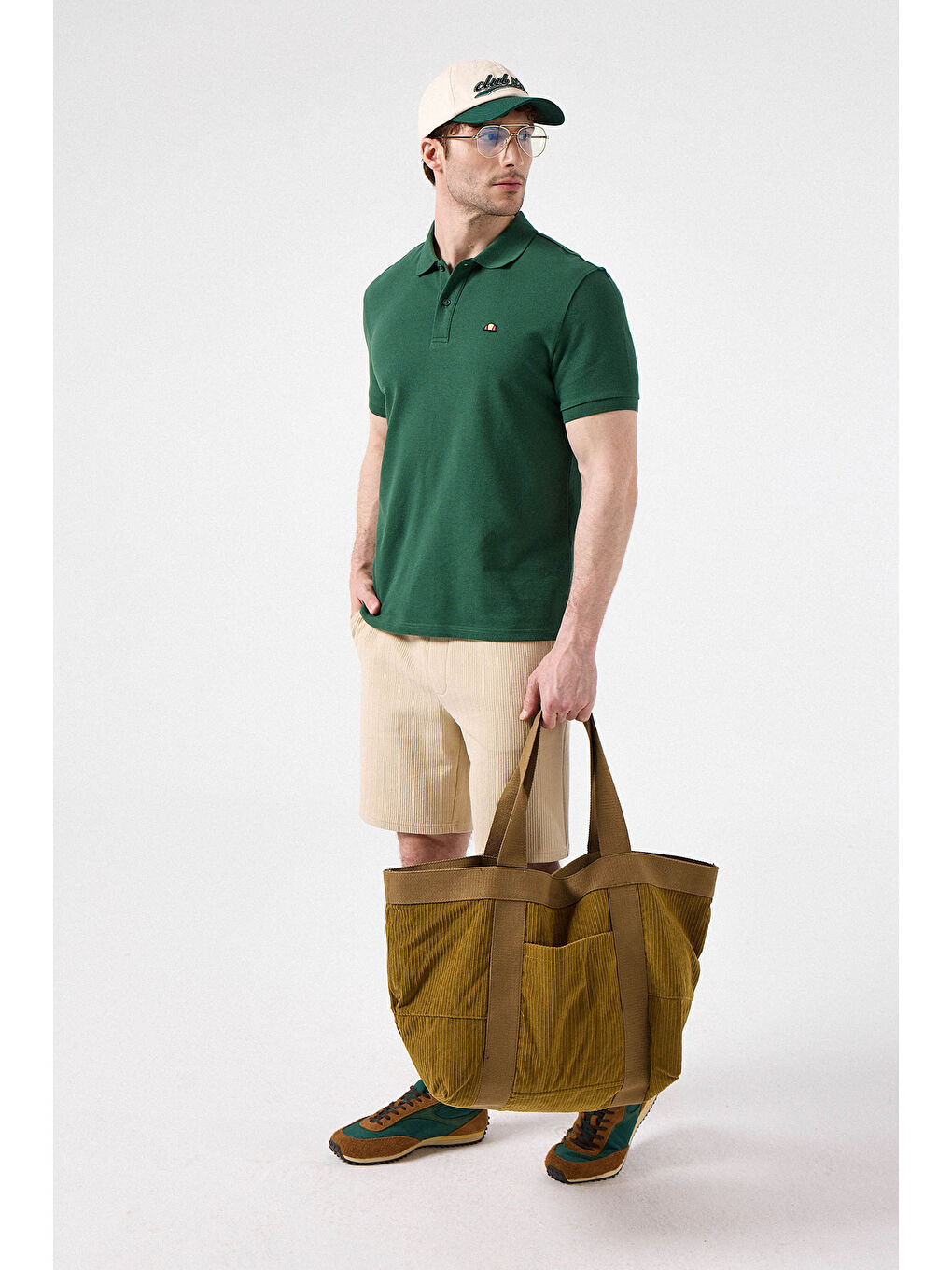 Yeşil % 100 Pamuk Regular Fit Düğmeli Polo Yaka T Shirt 6SM5044-GRN-2