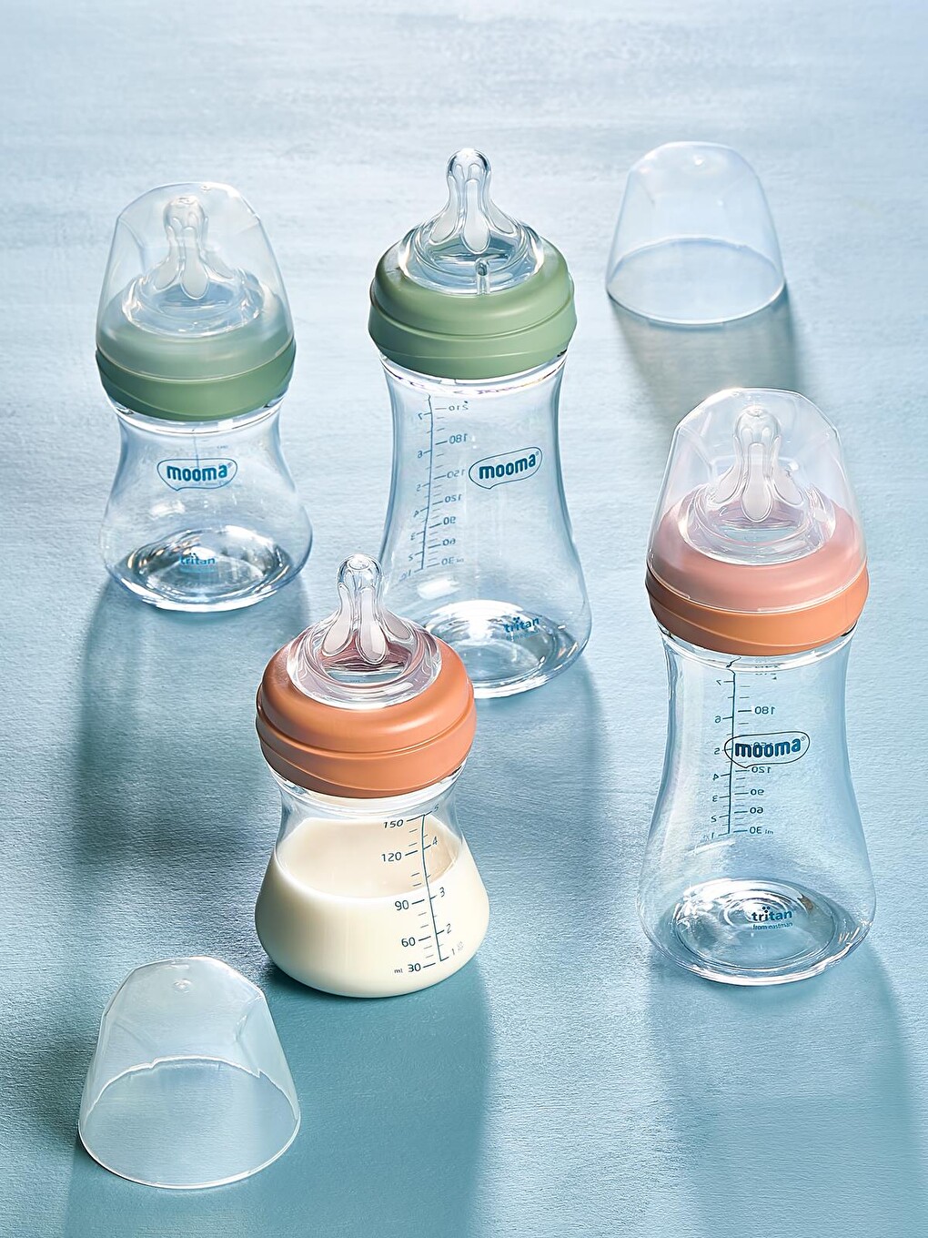 Biberon 250 Ml +18 Hızlı Akış - Yeşil-1