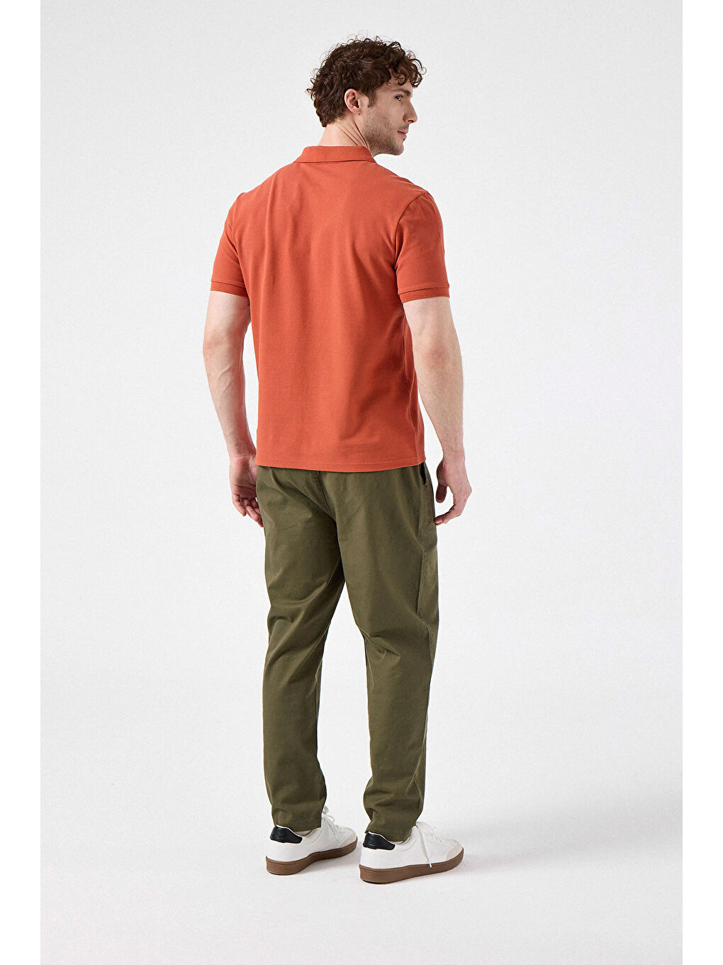 Bordo % 100 Pamuk Regular Fit Düğmeli Polo Yaka T Shirt 6SM5044-BR-3