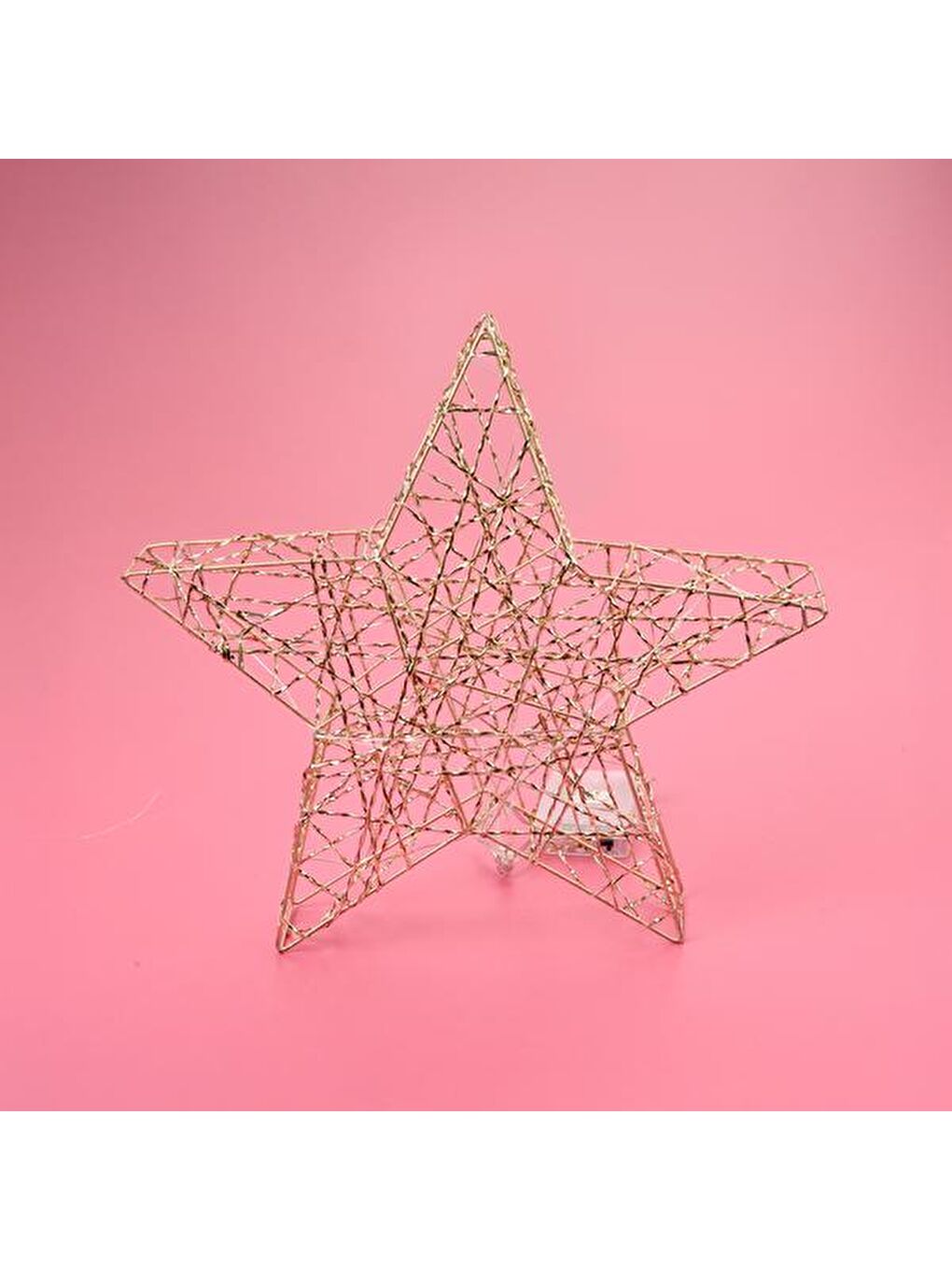 Yıldız Dekoratif Aydınlatma - Sarı - 30 cm-1