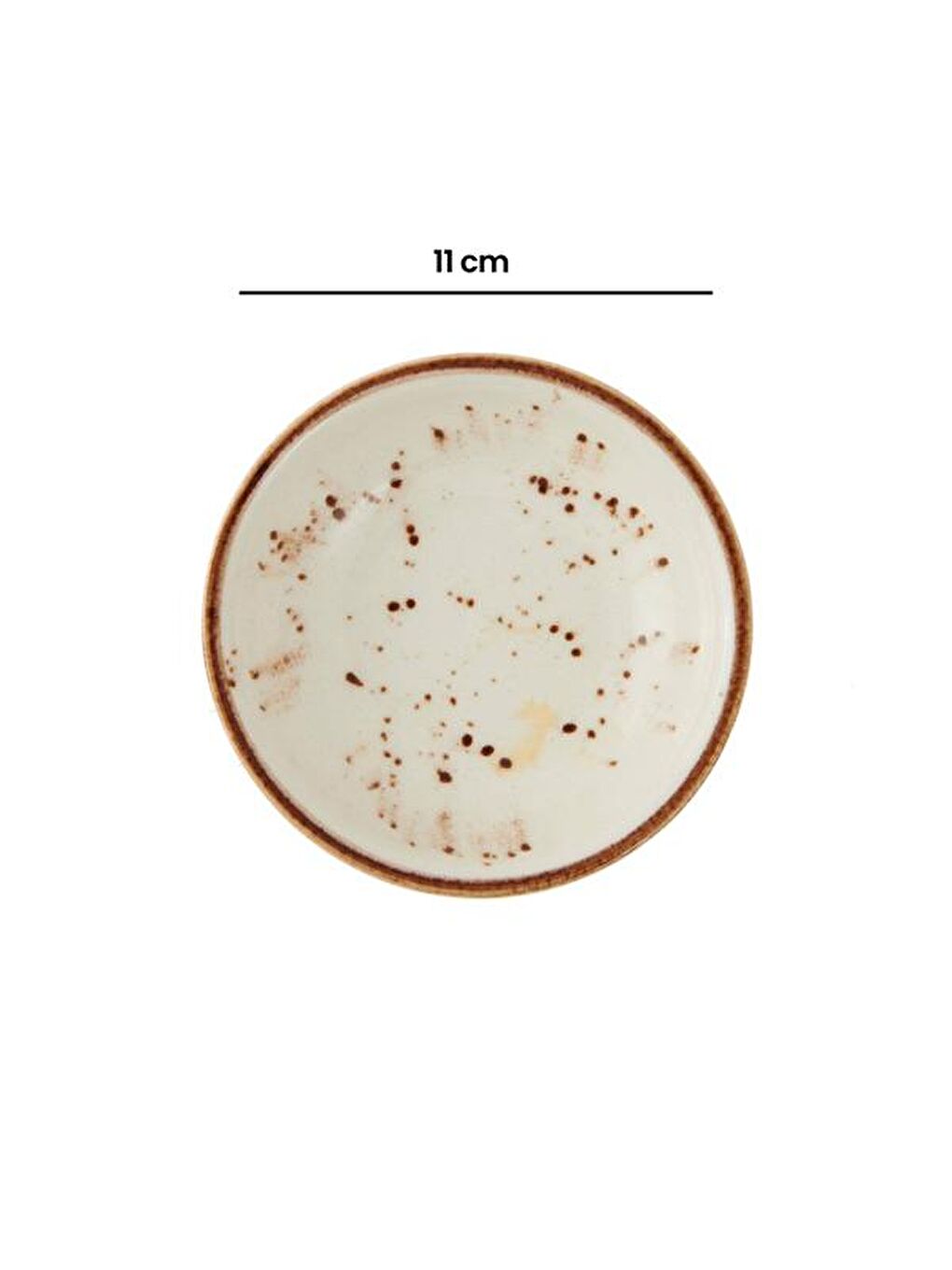 Ekru Defne Kase - Krem - 11 cm-5