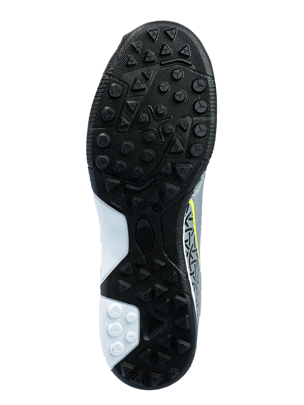 HINO HS Erkek Futbol Ayakkabı Gri / Siyah-6