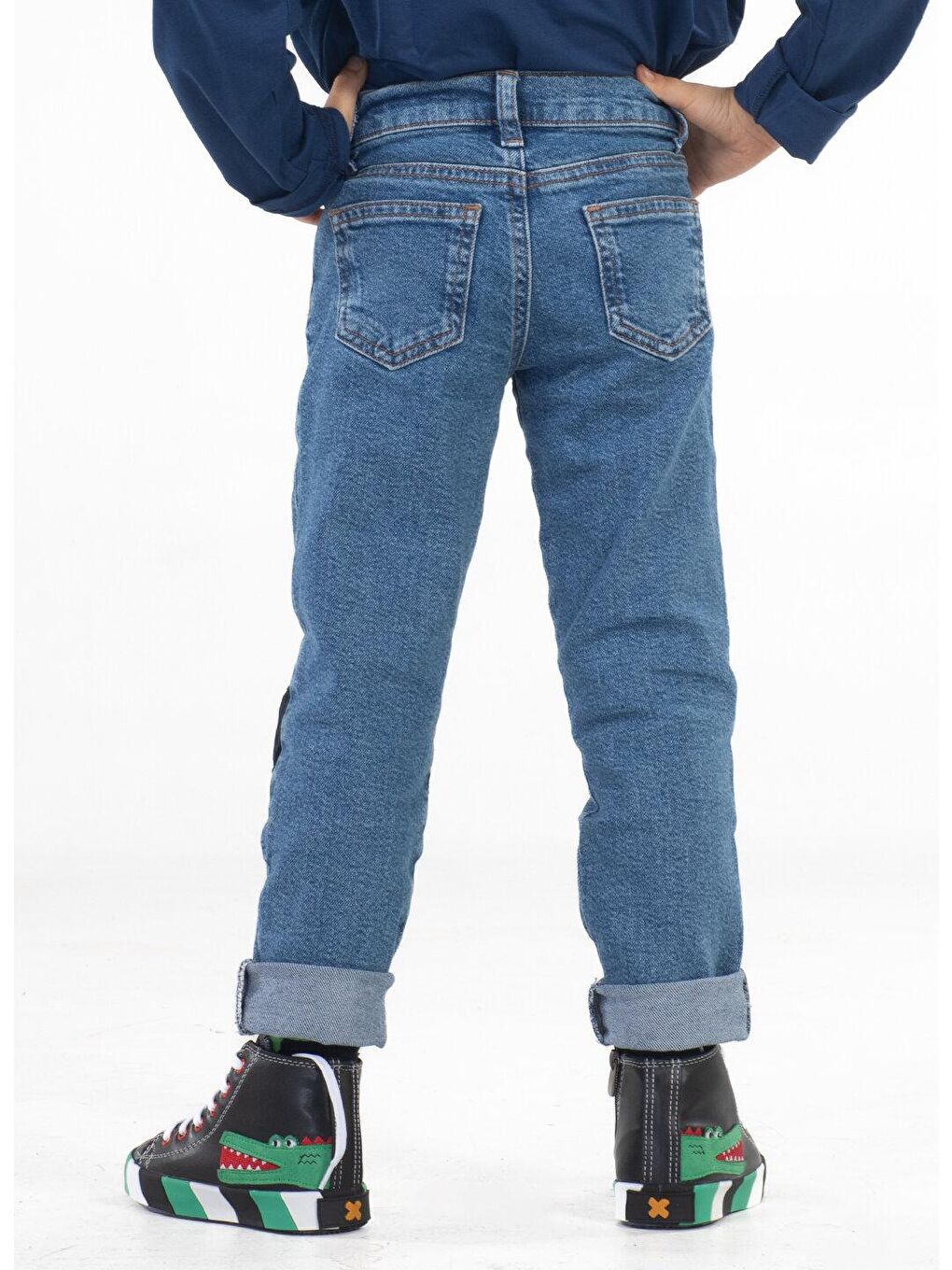 Casabony İndigo Beast Erkek Çocuk Denim Pantolon - 2