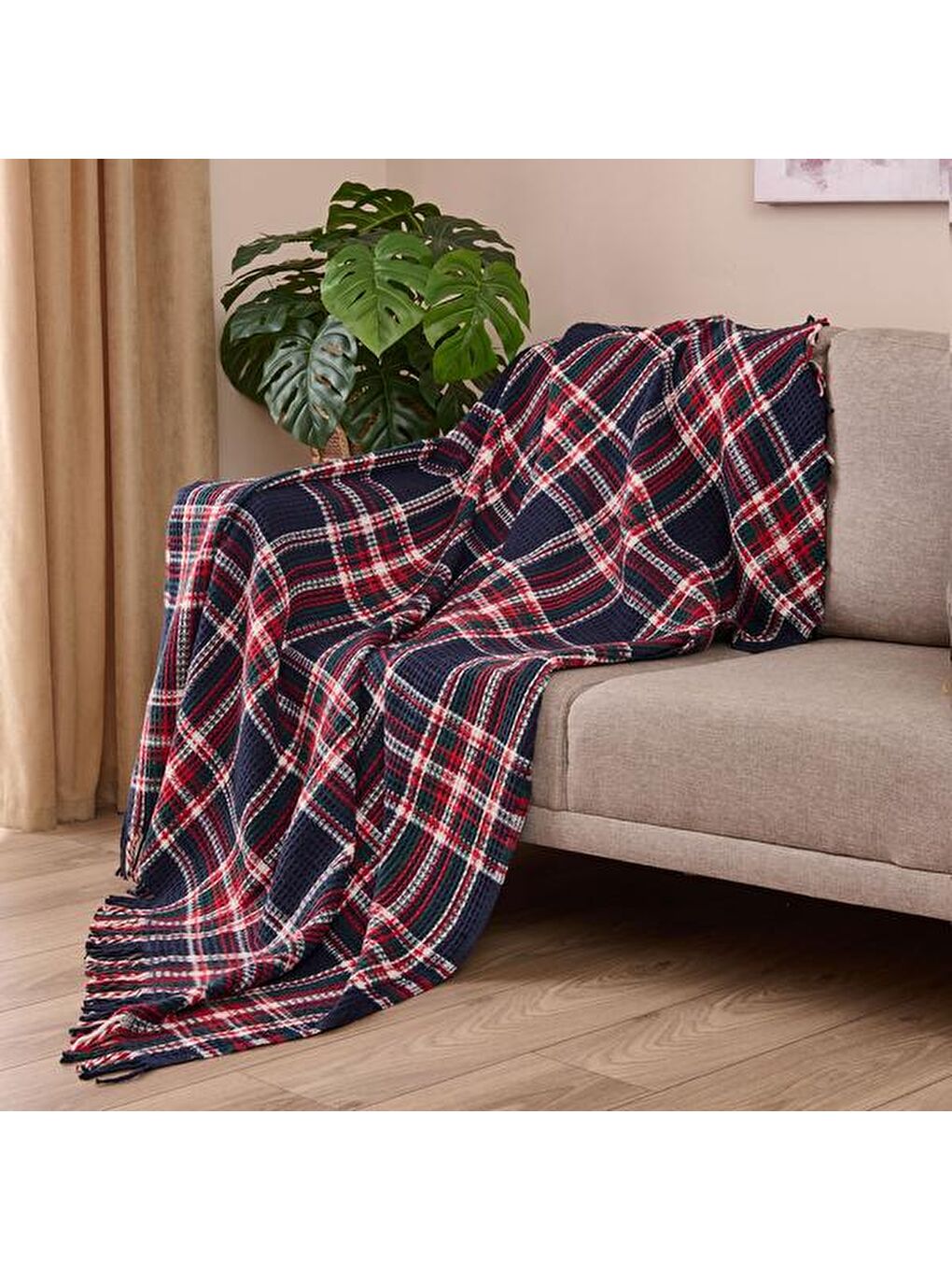 Skoç Tv Battaniyesi - Lacivert - 130x170 cm