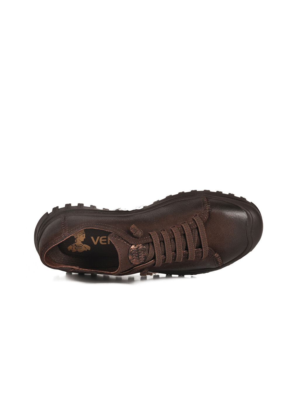 Kahverengi Kahve Nubuk Hakiki Deri Kadın Casual Ayakkabı 2413532K Z-3