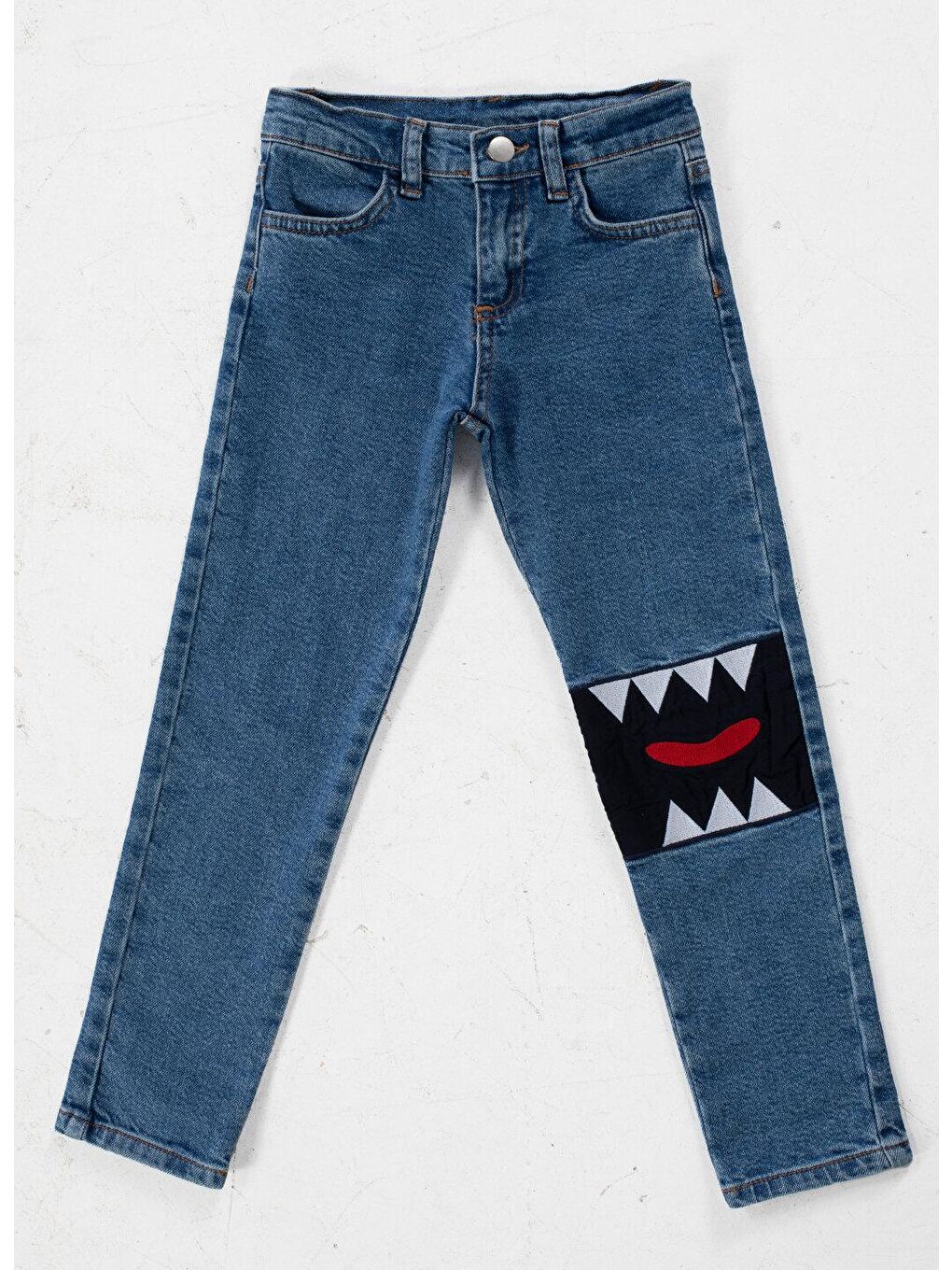 Casabony İndigo Beast Erkek Çocuk Denim Pantolon - 4