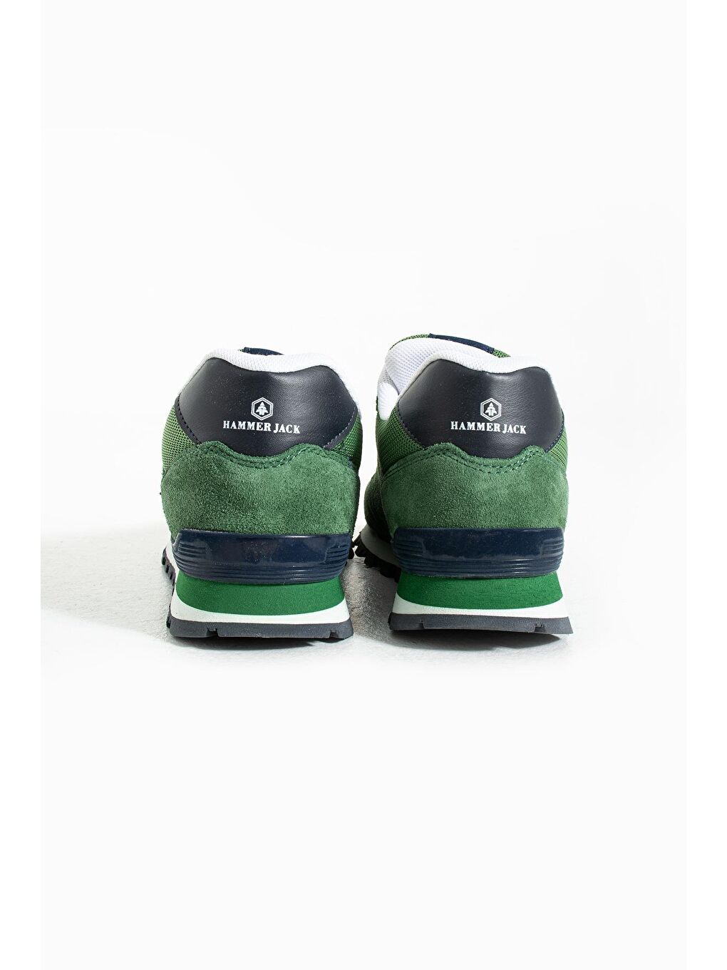 Peru Hakiki Deri Yeşil Erkek Spor Ayakkabı-1