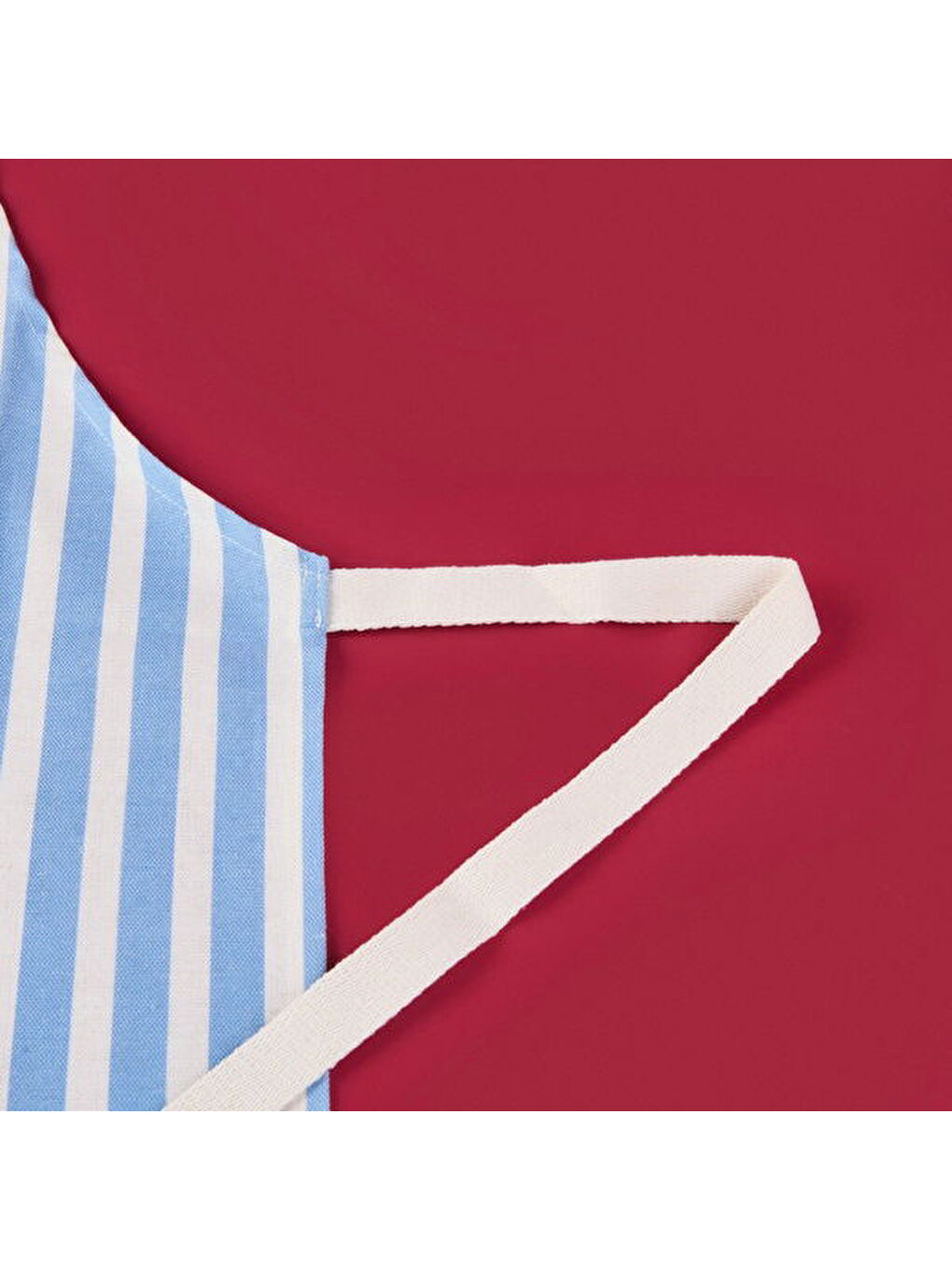 Soft Lime Cello Thea Mutfak Önlüğü - Mavi / Ekru - 54x78 cm-1