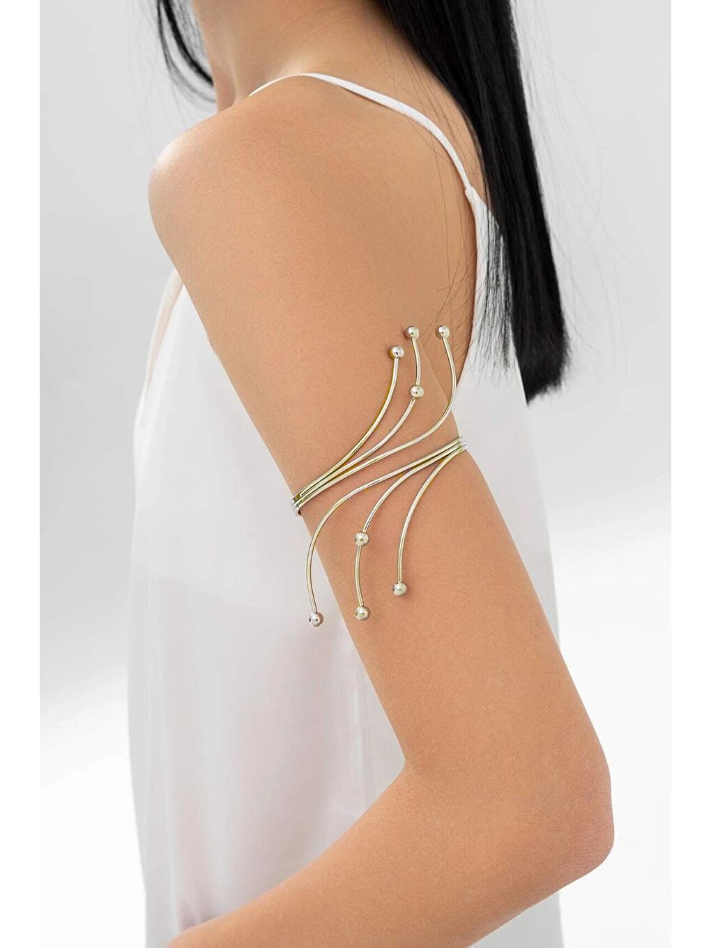 Sarı Feather Pazu Bilekliği Kol Takısı-1