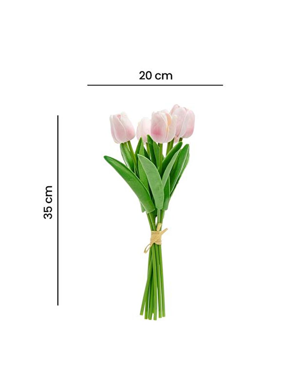 Dekoratif Lale - Pembe-4