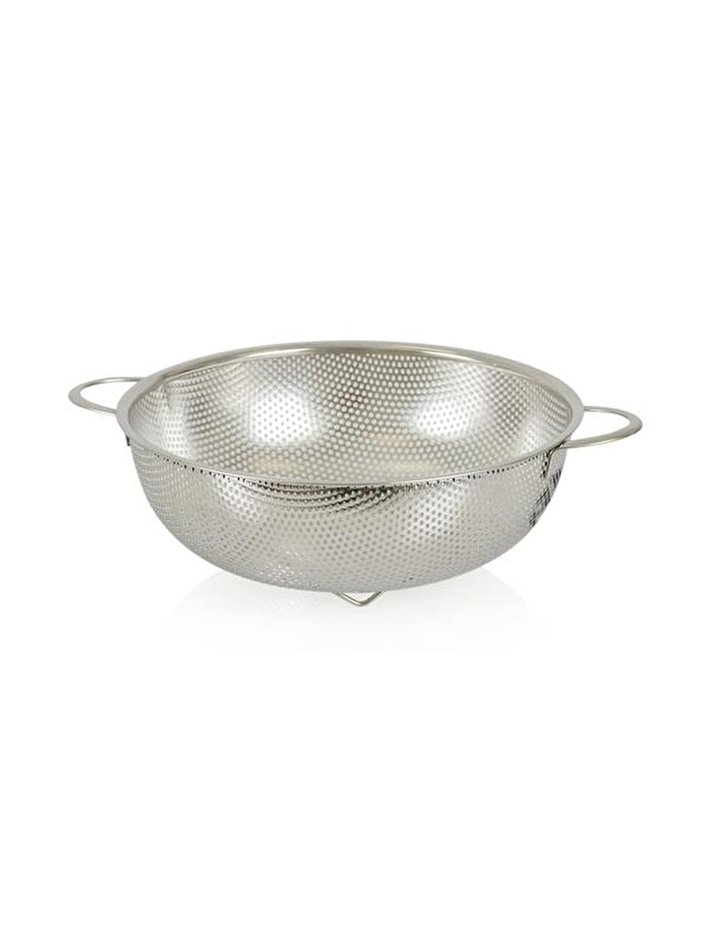 Gri Çelik Makarna Süzgeci - 26 cm-2