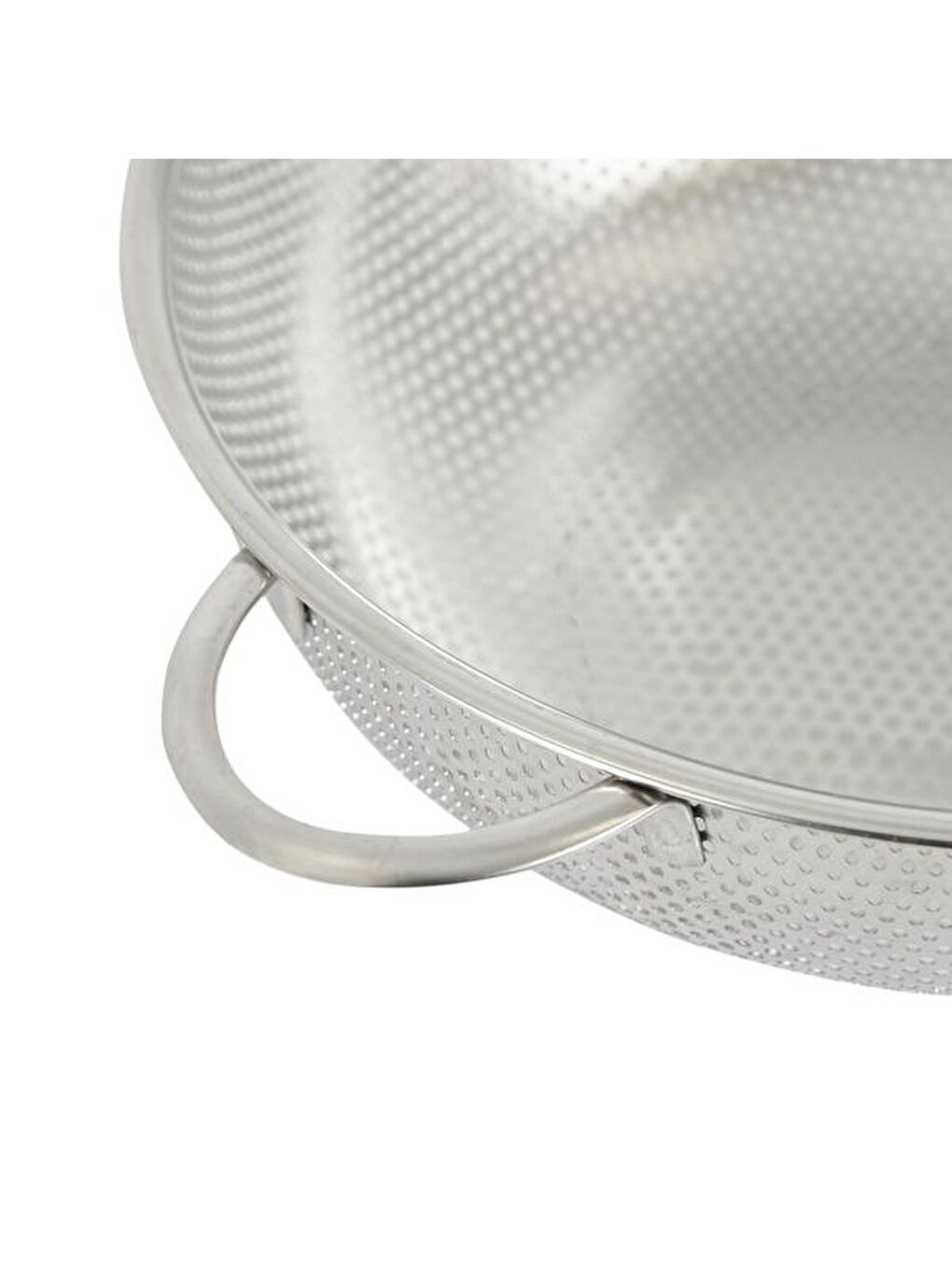 Gri Çelik Makarna Süzgeci - 26 cm-3