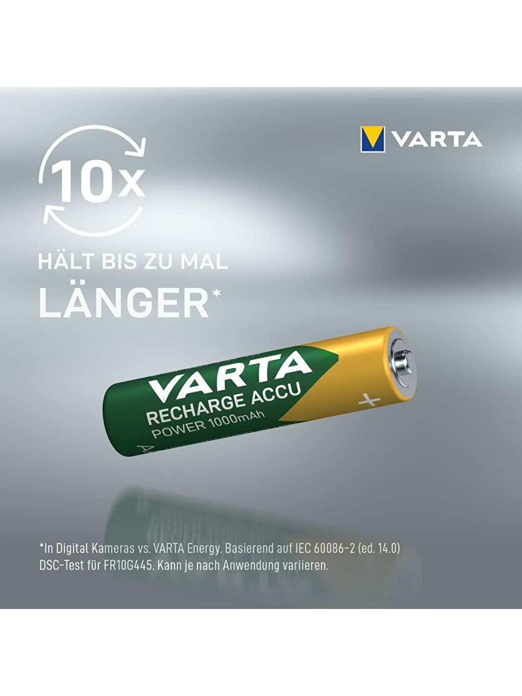 Şarj Edilebilen Accu İnce Pil AAA 1000 mAh 2 li-1