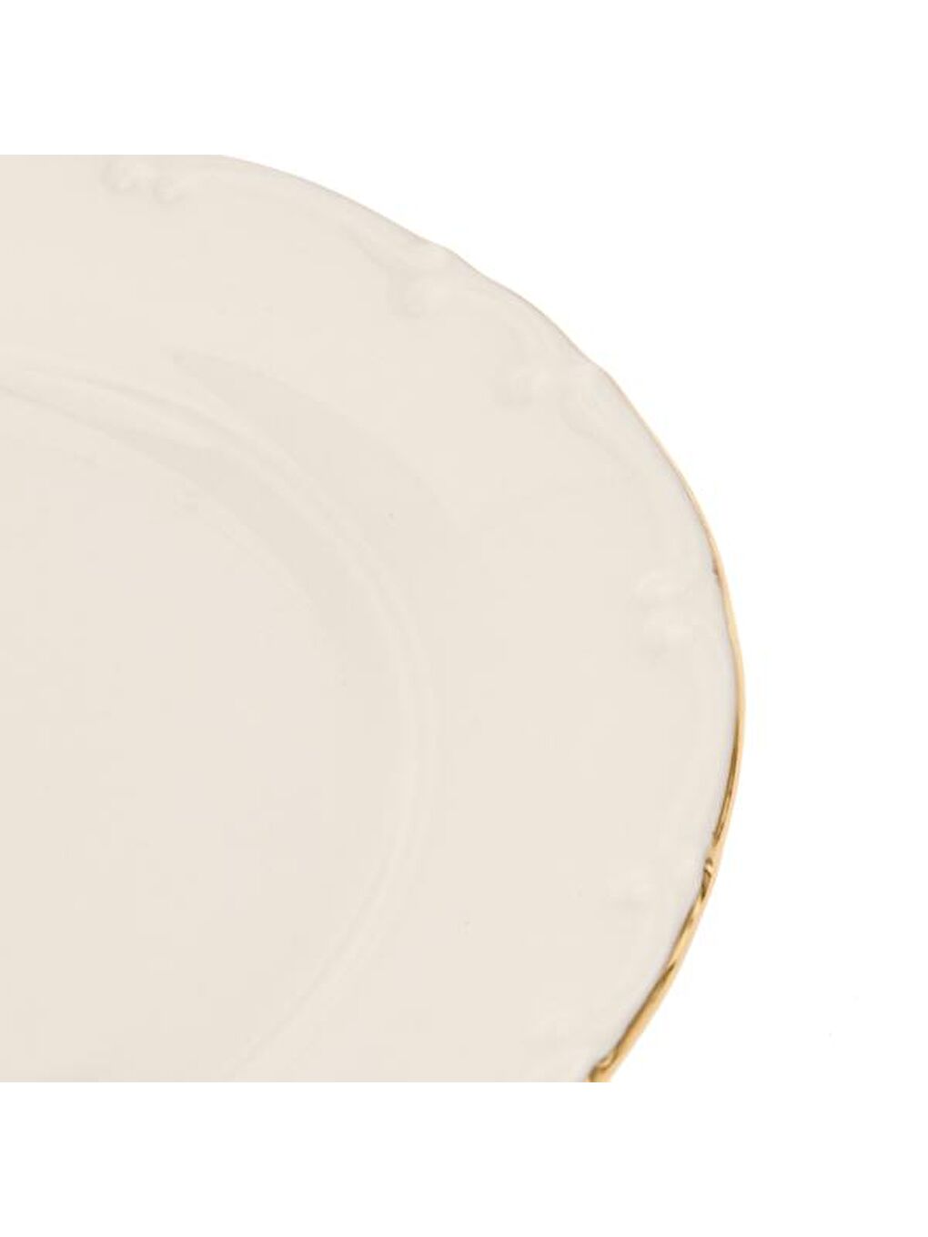 Ekru Liana File Pasta Tabağı - Krem - 20 cm-2