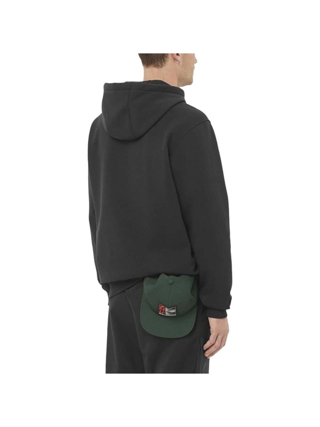 Freestyle Unisex Siyah Kapüşonlu Sweatshirt-5