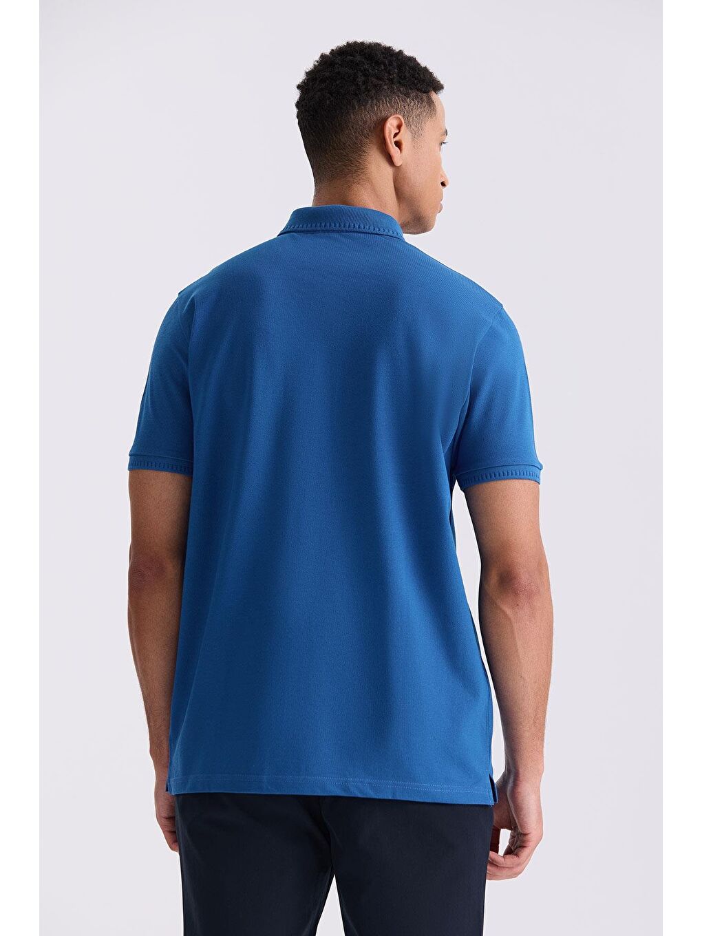 Mavi Saks Slim Fit %100 Pamuk Merserize Polo Yaka T-Shirt-3