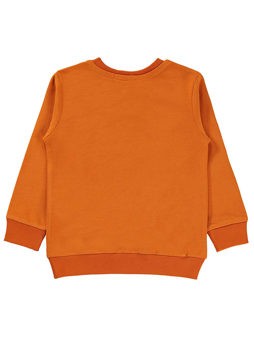 Civil Koyu Turuncu Erkek Çocuk Sweatshirt 2-5 Yaş Koyu Oranj - 1