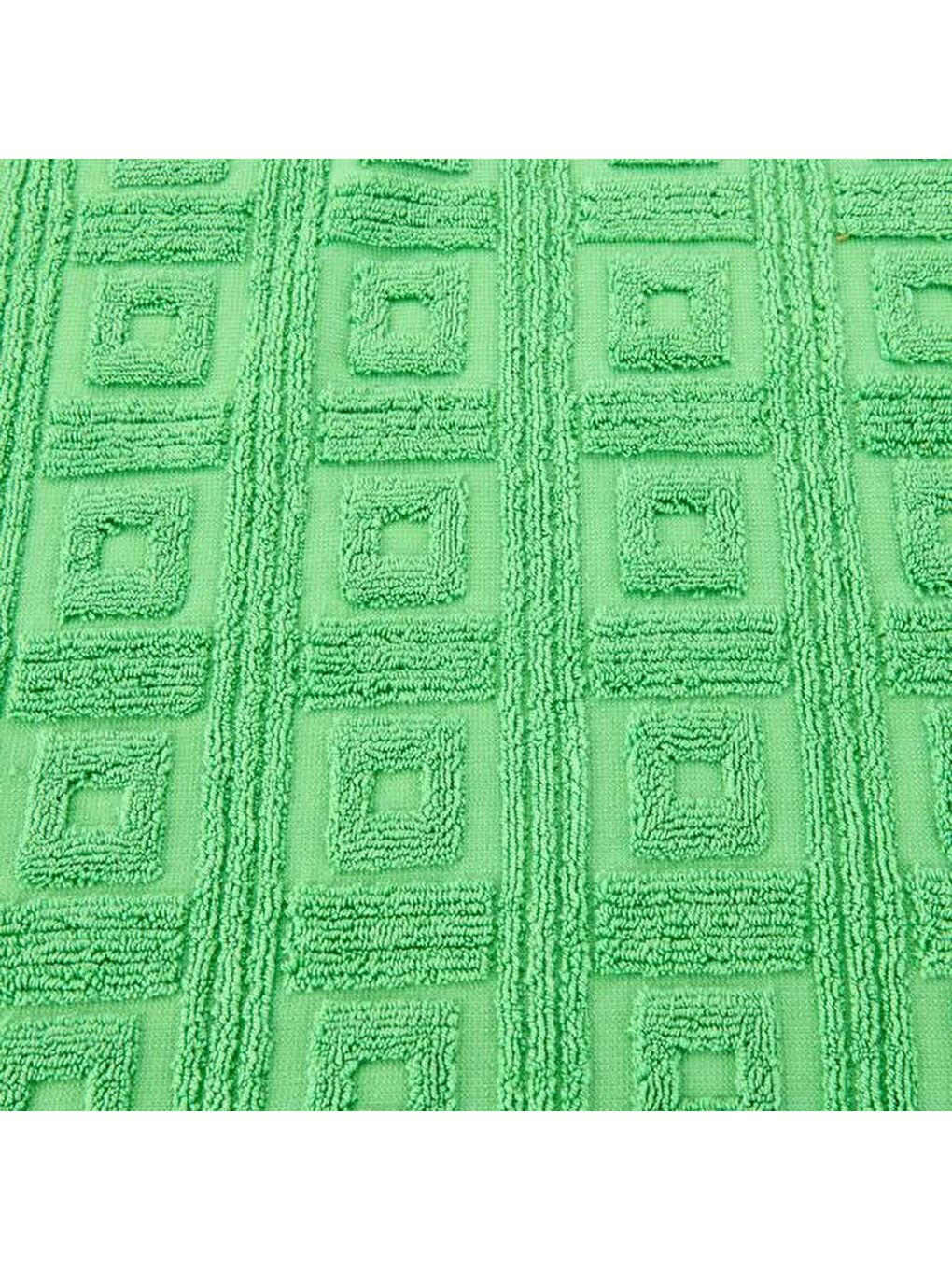 Soft Kybele Ayak Havlusu - Yeşil - 50x70 cm-1