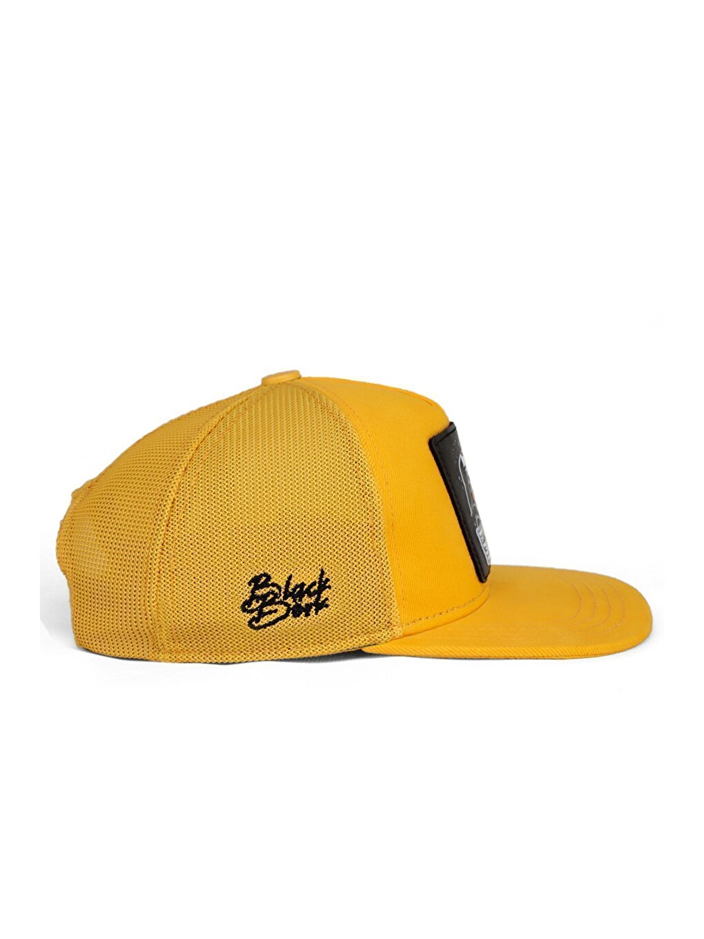 Hip Hop Kids Aslan Logolu Sarı Çocuk Trucker Şapka-1