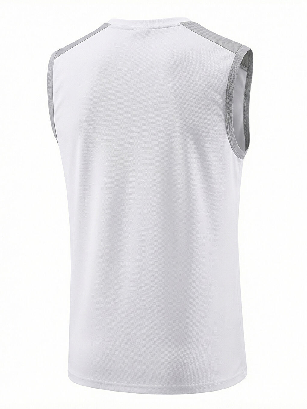 Beyaz Activewear Erkek Sport Atlet-2