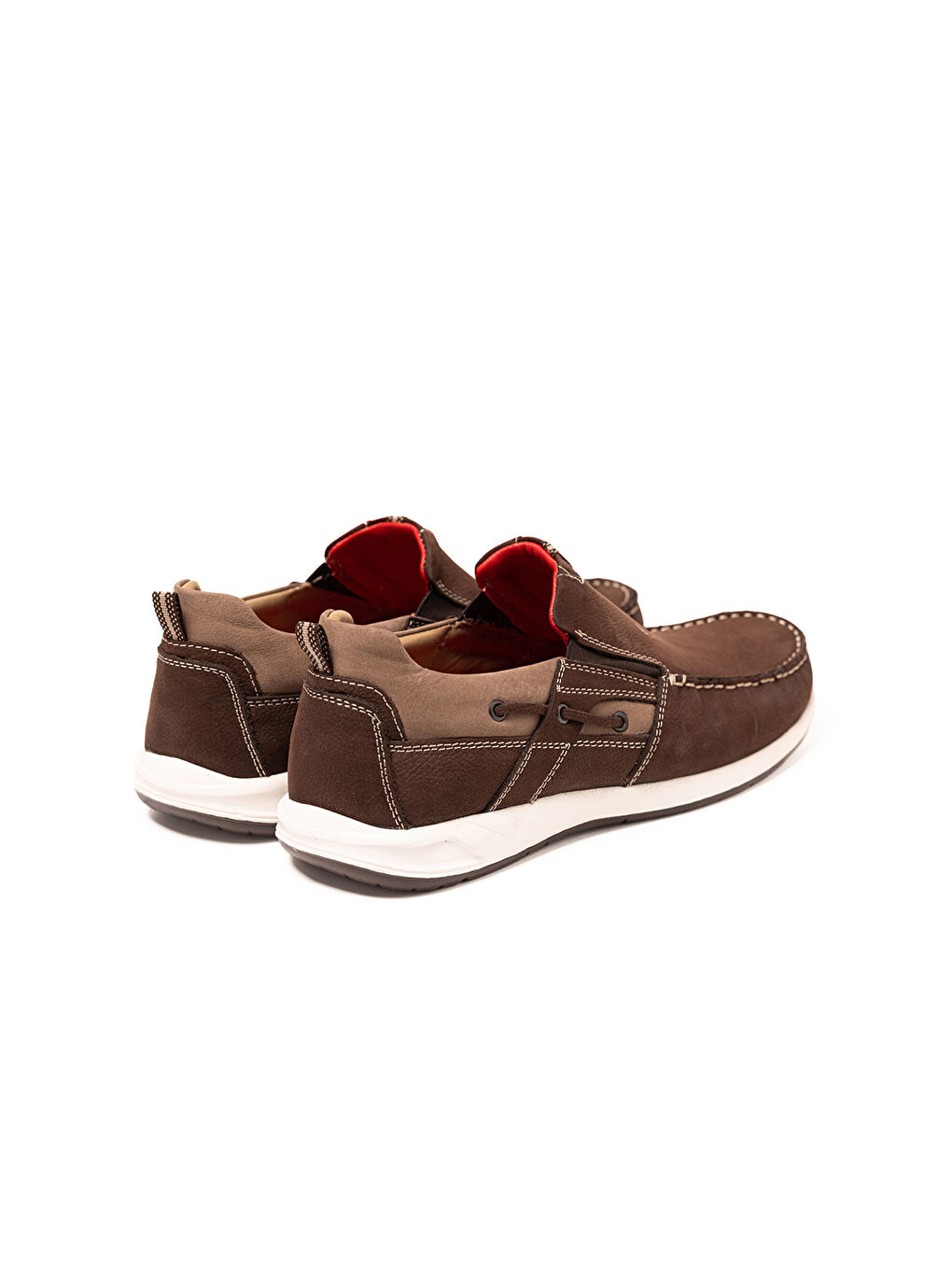 Kahverengi Erkek Sneaker OG-432 Kahve Nubuk-3