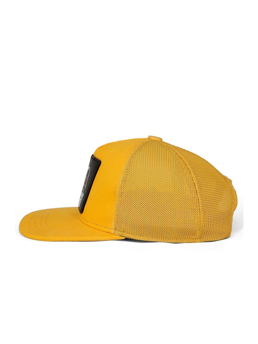 Hip Hop Kids Aslan Logolu Sarı Çocuk Trucker Şapka-3