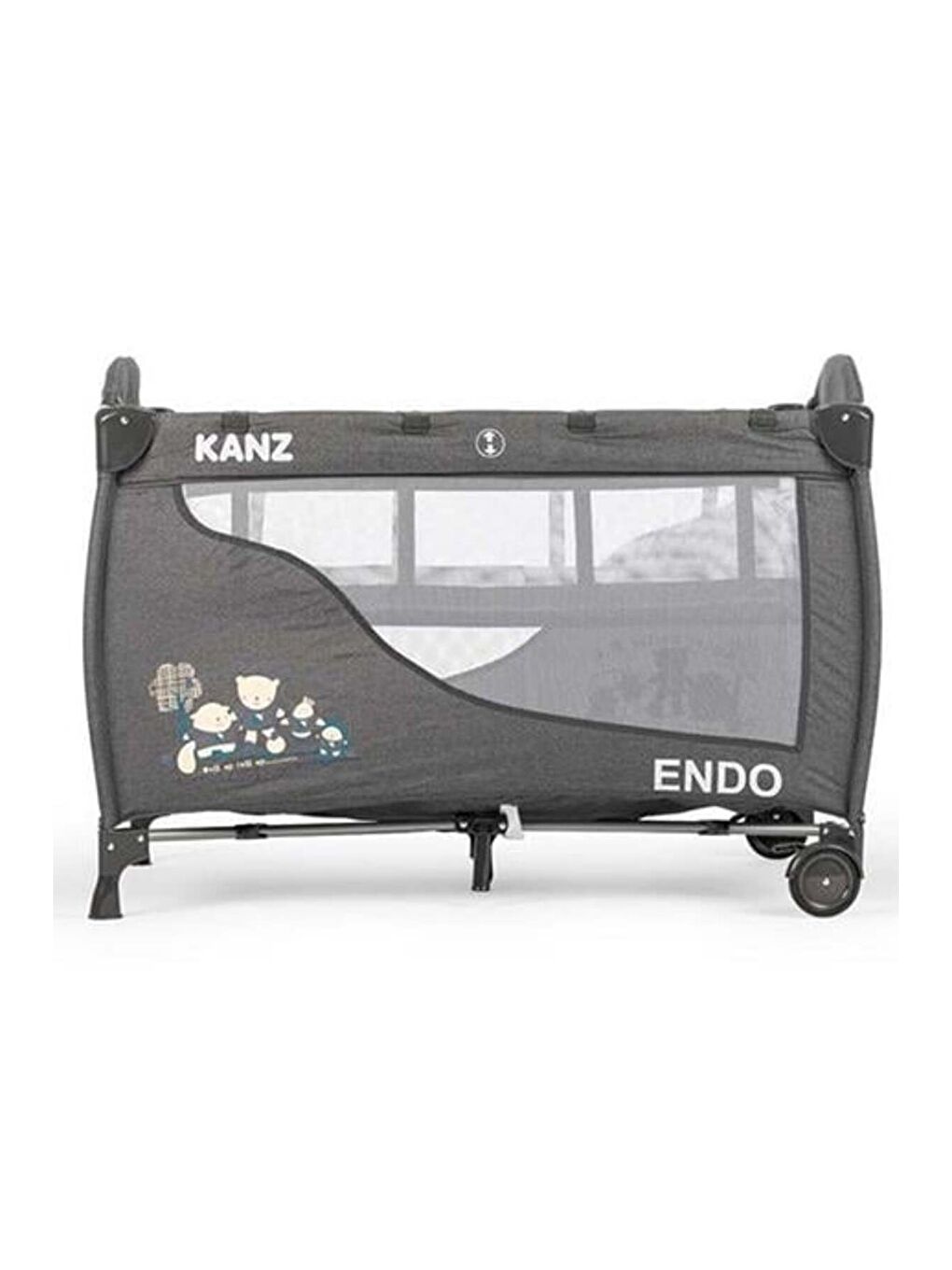 Endo Lüx Arakatlı Oyun Parkı 70x110 Gri