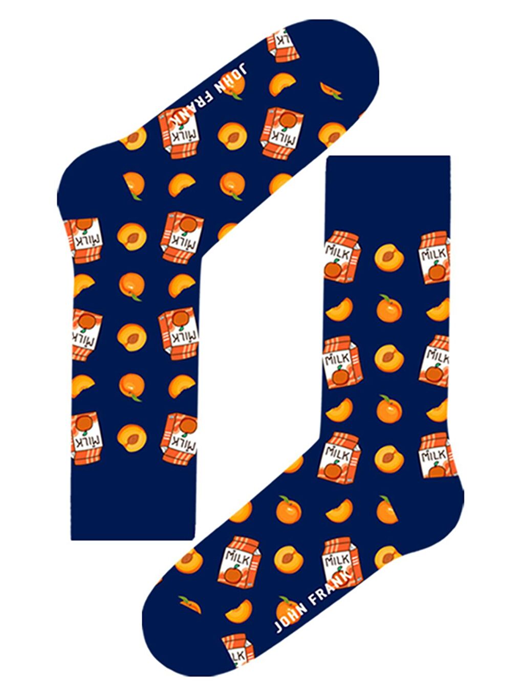 Karışık Pamuklu Desenli Erkek Uzun Soket Çorap