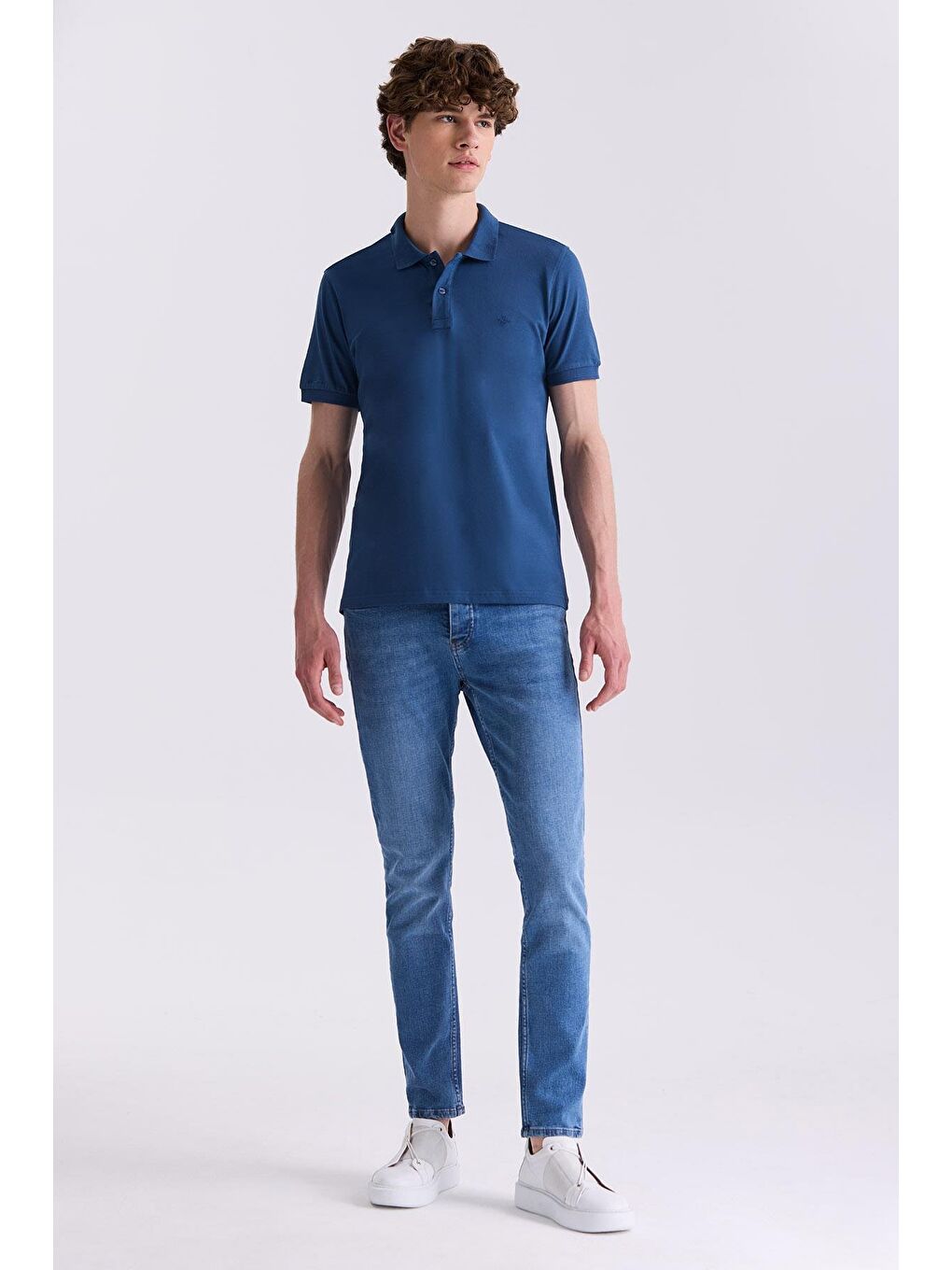 Mavi Marin Slim Fit Polo Yaka T-Shirt-1