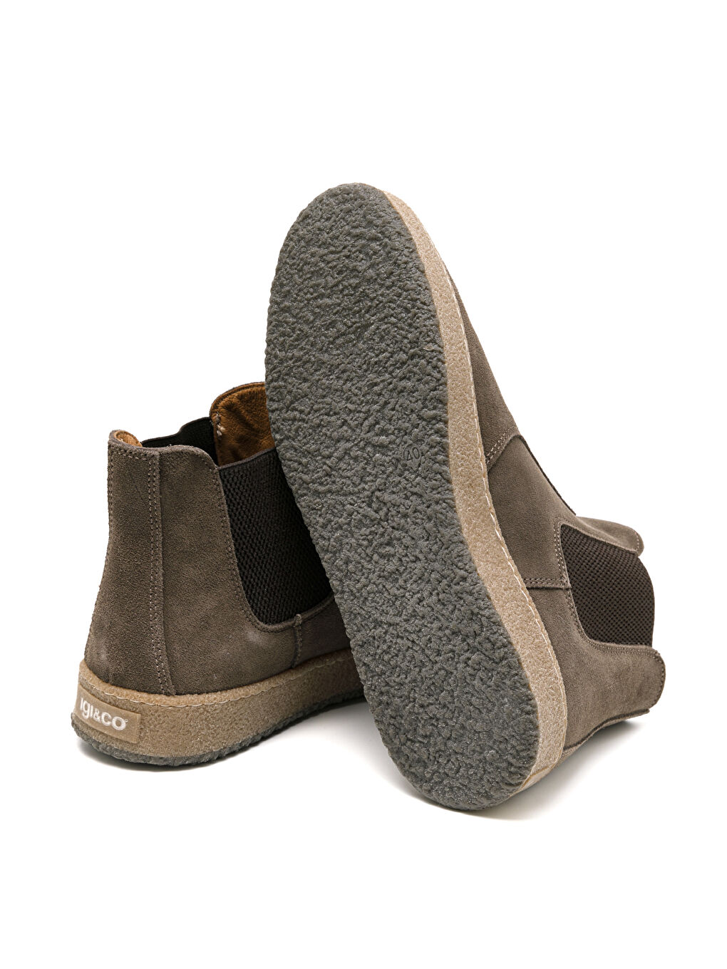 Kahverengi Erkek Bot 6623544 URD UBR 66235 Suede Fango Scuro (Dark Mud)-4