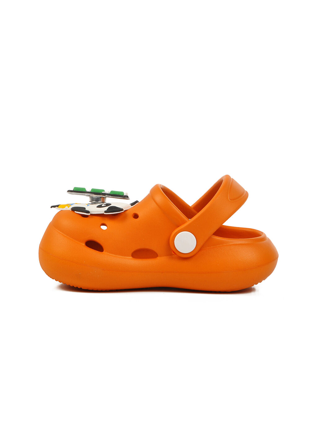 Ayakmod Turuncu Unisex Çocuk Sabo Terlik Yumurcak - 1