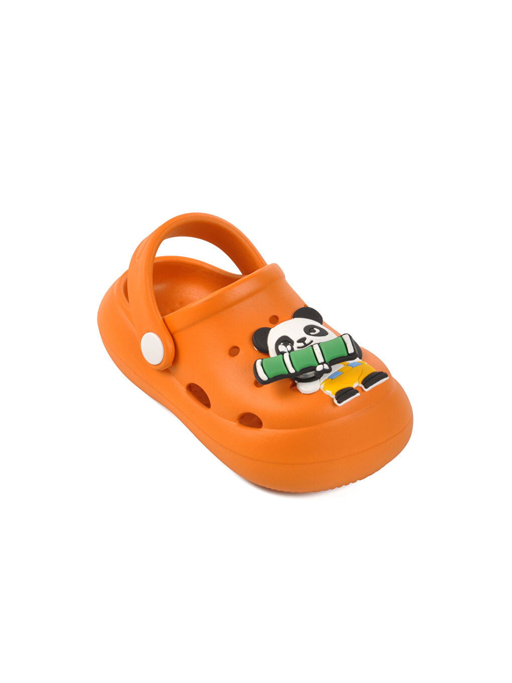 Ayakmod Turuncu Unisex Çocuk Sabo Terlik Yumurcak - 2