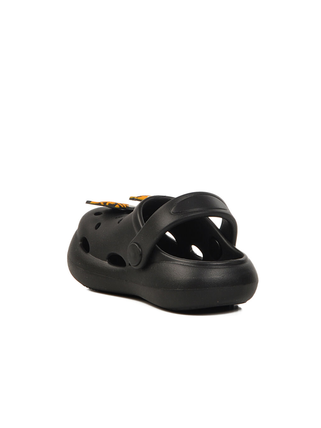 Siyah Unisex Çocuk Sabo Terlik Yumurcak-3